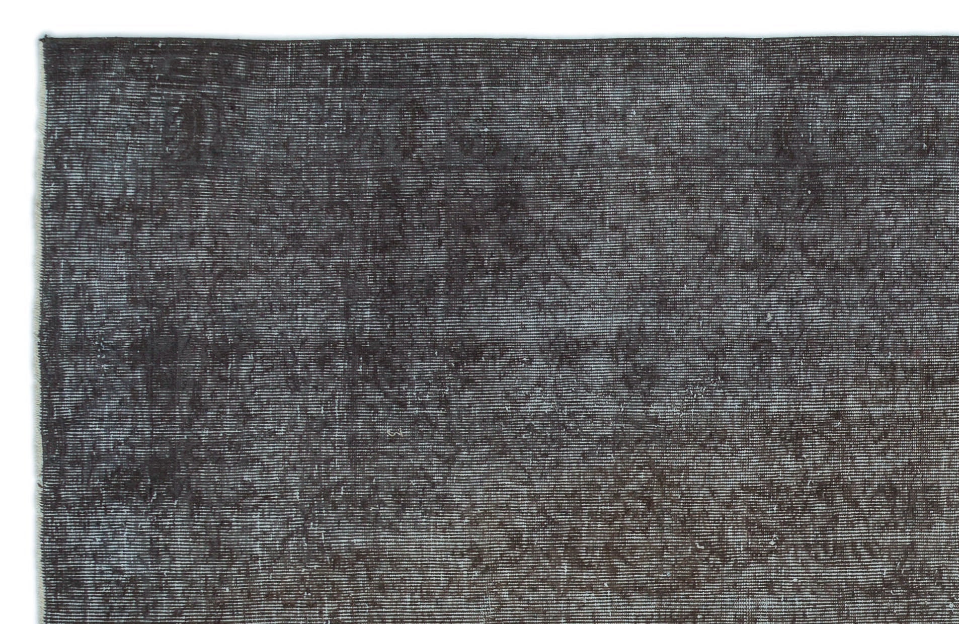 Atina Grey Vintage Wool Handmade Area Rug 5'8" x 8'11"
