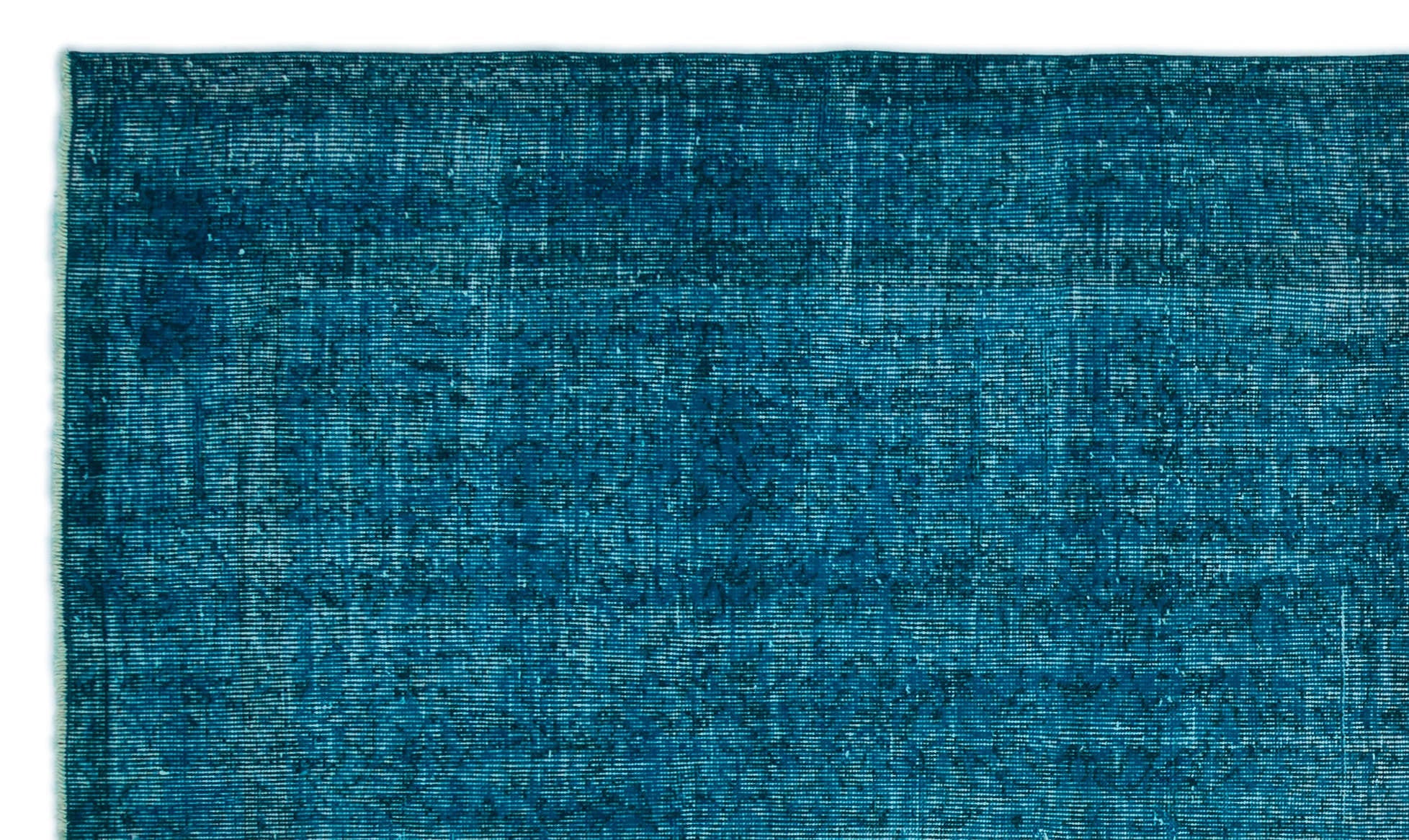 Atina Turquoise Vintage Wool Handmade Area Rug 5'4" x 9'1"