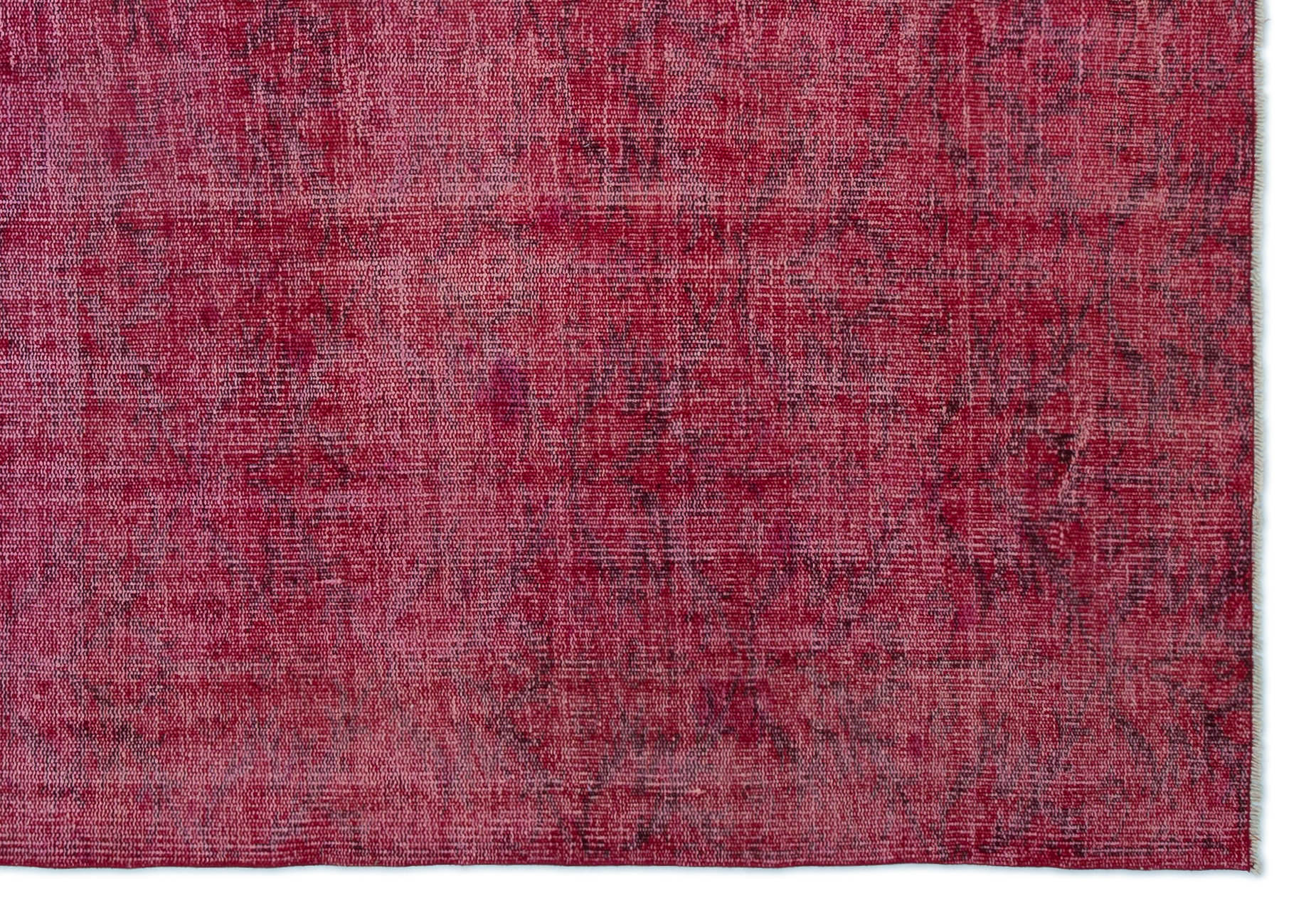Atina Red Vintage Wool Handmade Area Rug 6'0" x 8'7"