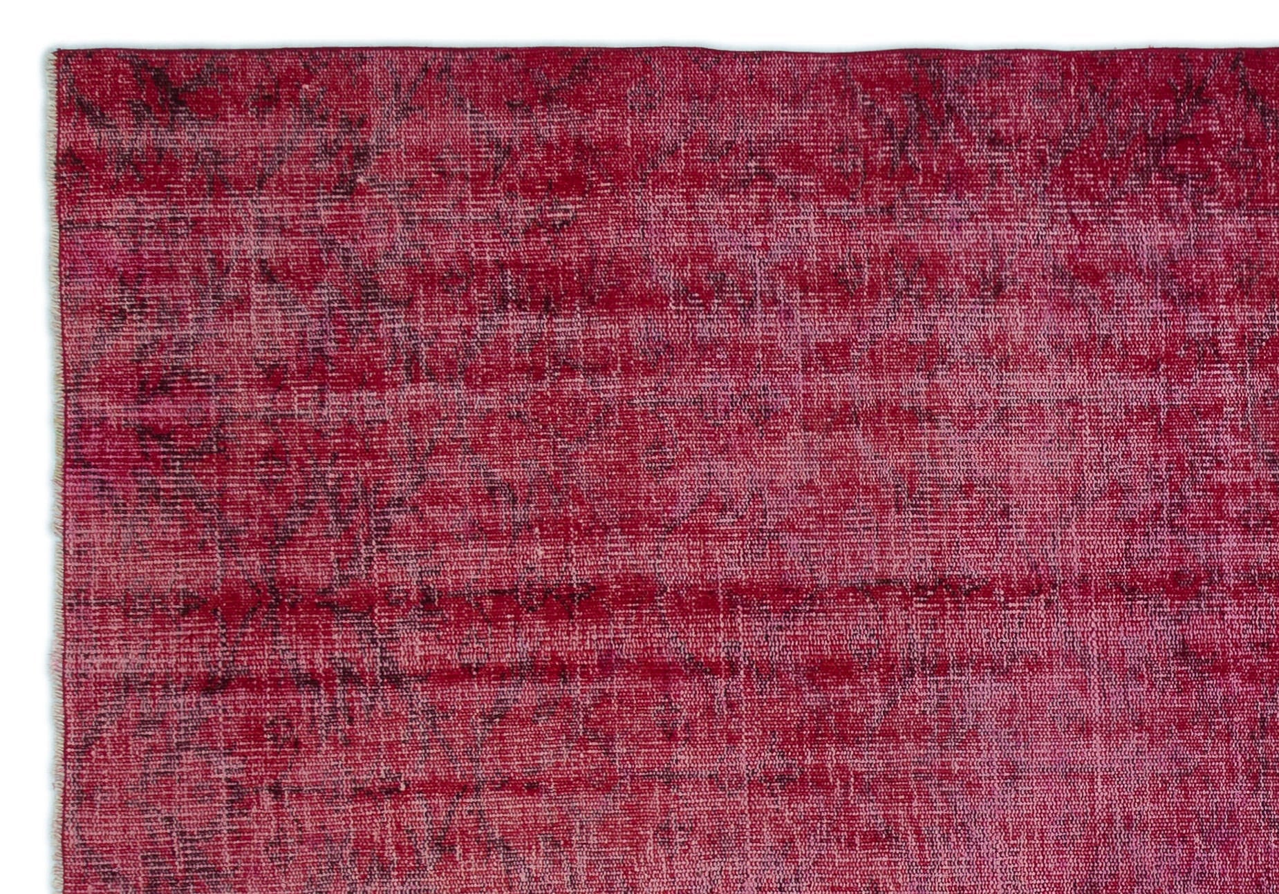 Atina Red Vintage Wool Handmade Area Rug 6'0" x 8'7"