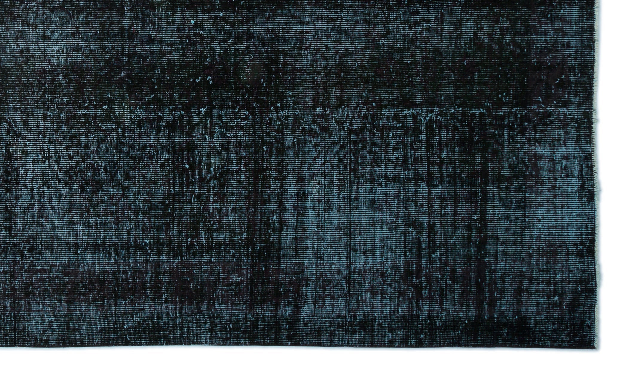 Atina Black Vintage Wool Handmade Area Rug 5'8" x 9'8"