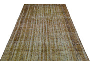 Atina Cream Vintage Wool Handmade Area Rug 5'4" x 9'3"