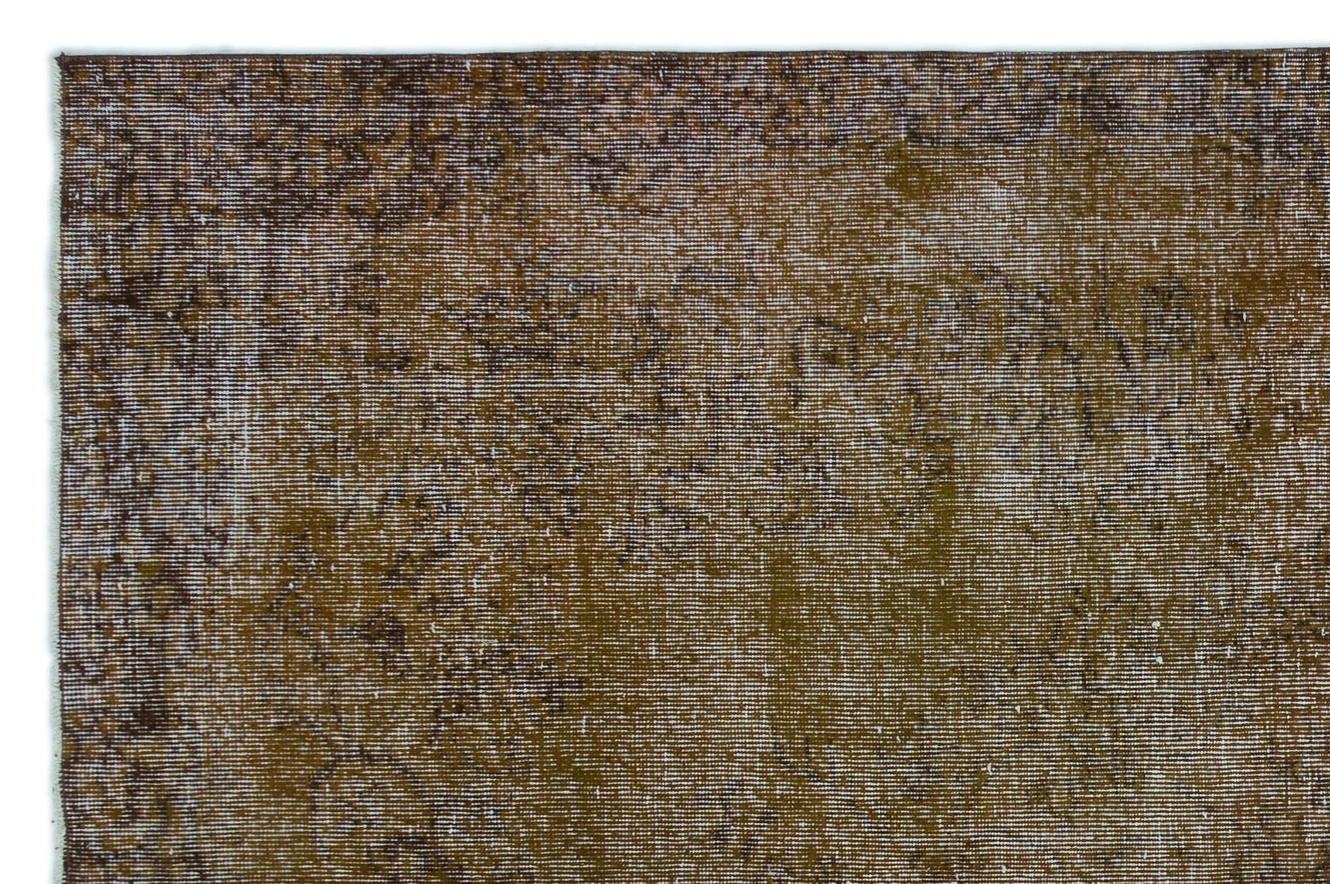Atina Brown Vintage Wool Handmade Area Rug 5'9" x 8'10"