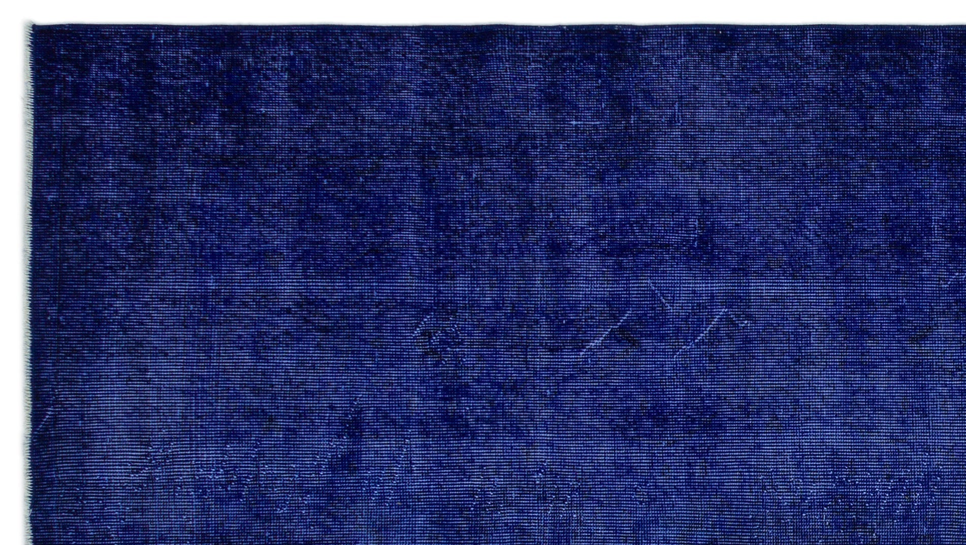 Atina Blue Vintage Wool Handmade Area Rug 4'11" x 8'11"