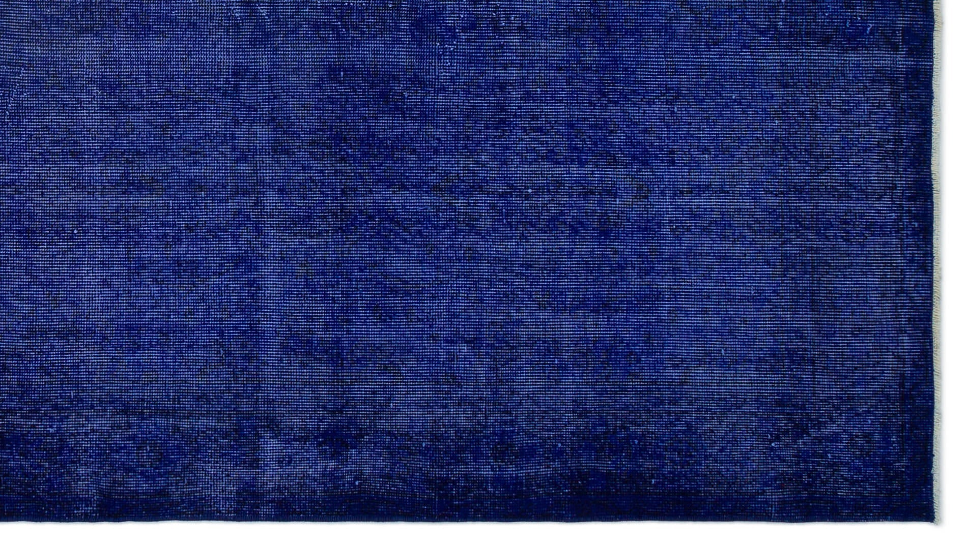 Atina Blue Vintage Wool Handmade Area Rug 4'11" x 8'11"