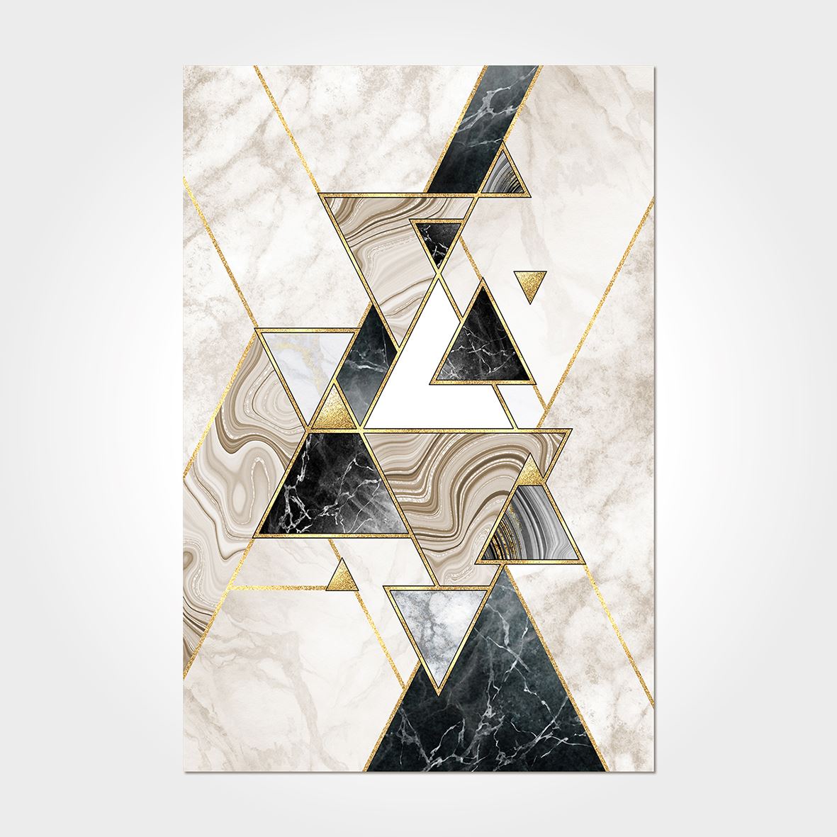 Faithe Cream Geometric Chenille and Cotton Digital Print Area Rug