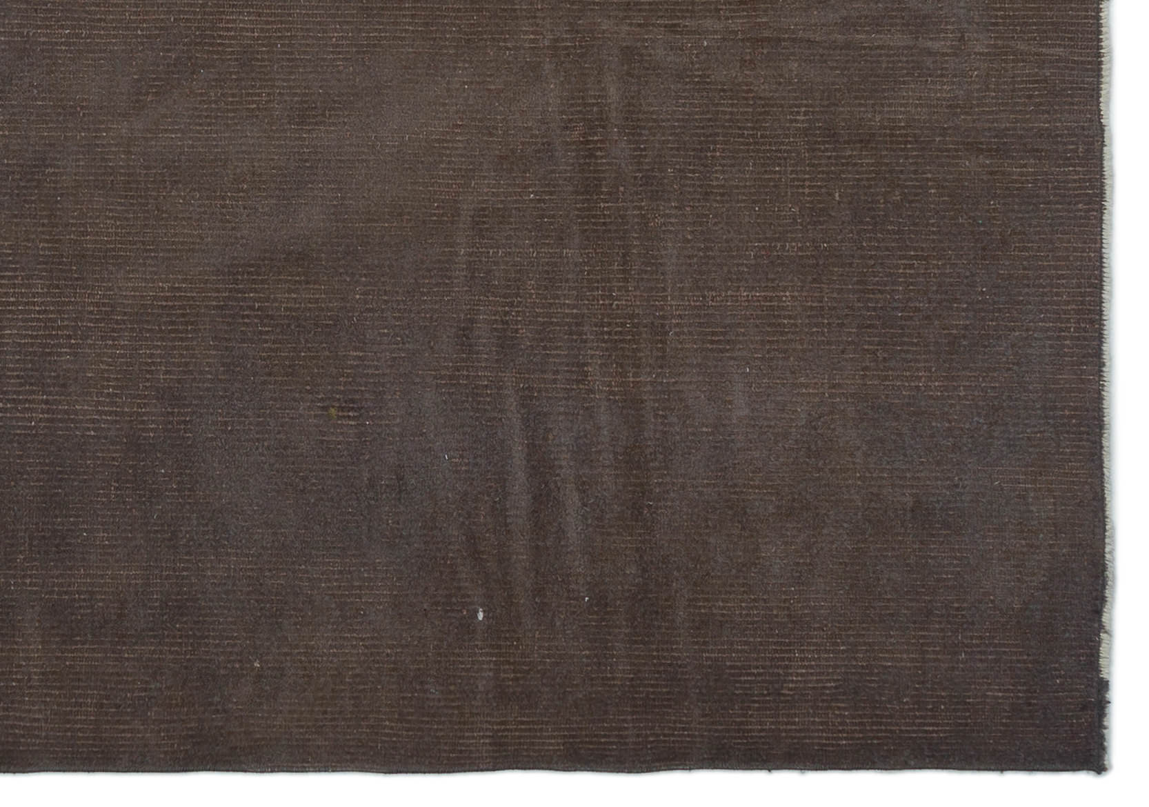Atina Brown Vintage Wool Handmade Area Rug 5'5" x 7'8"