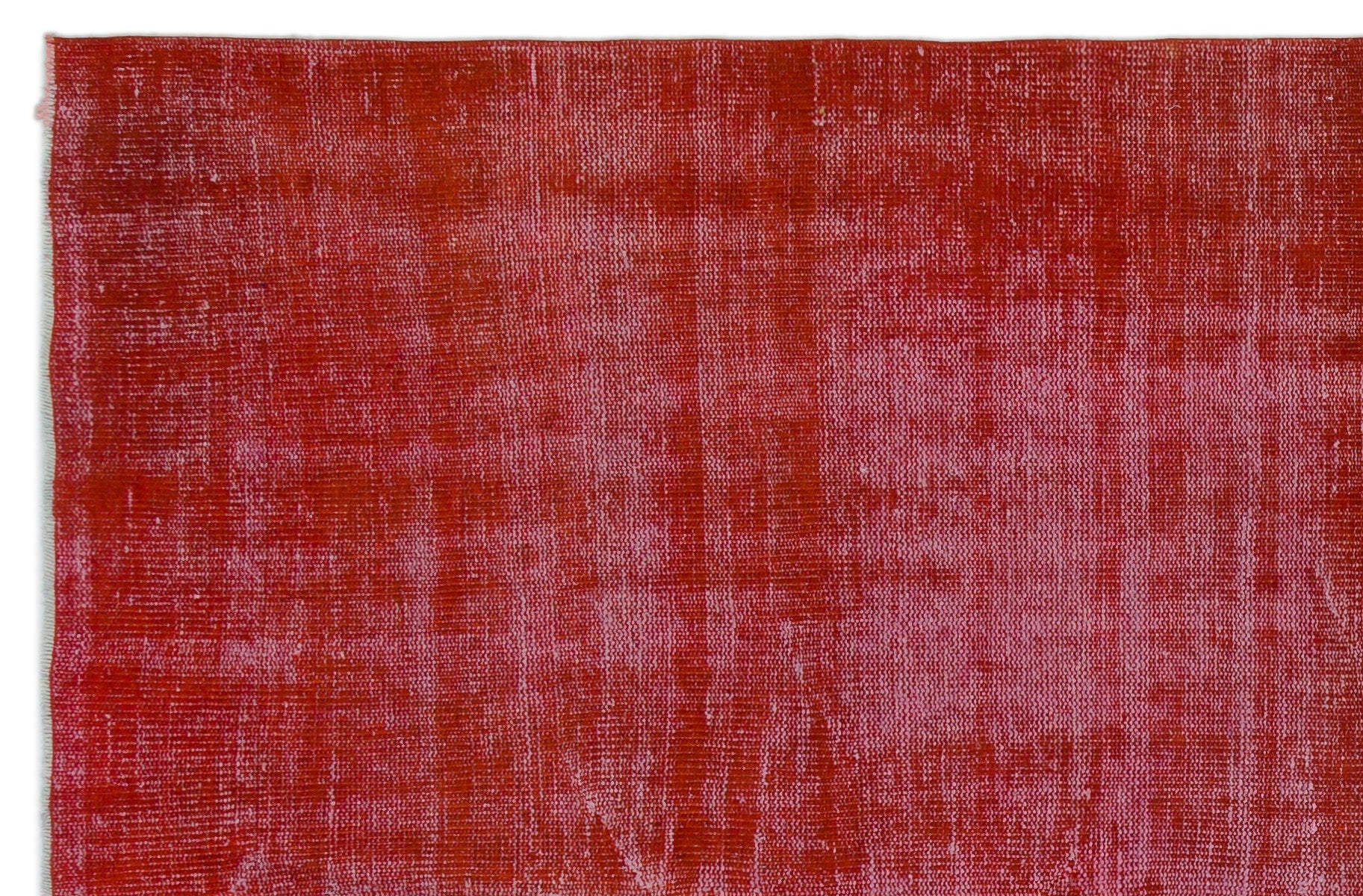 Atina Red Vintage Wool Handmade Area Rug 5'2" x 8'10"