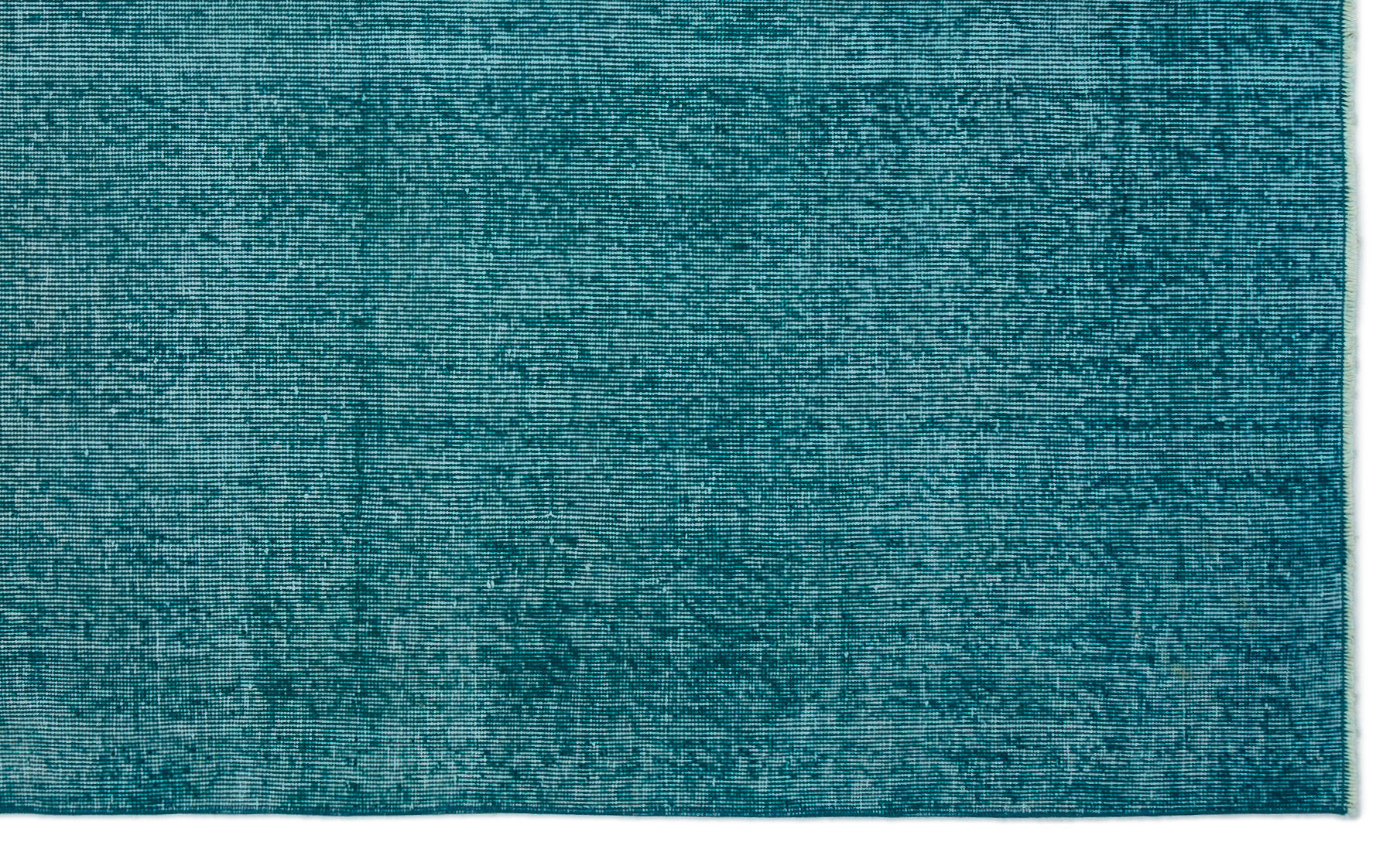 Atina Turquoise Vintage Wool Handmade Area Rug 5'0" x 8'4"