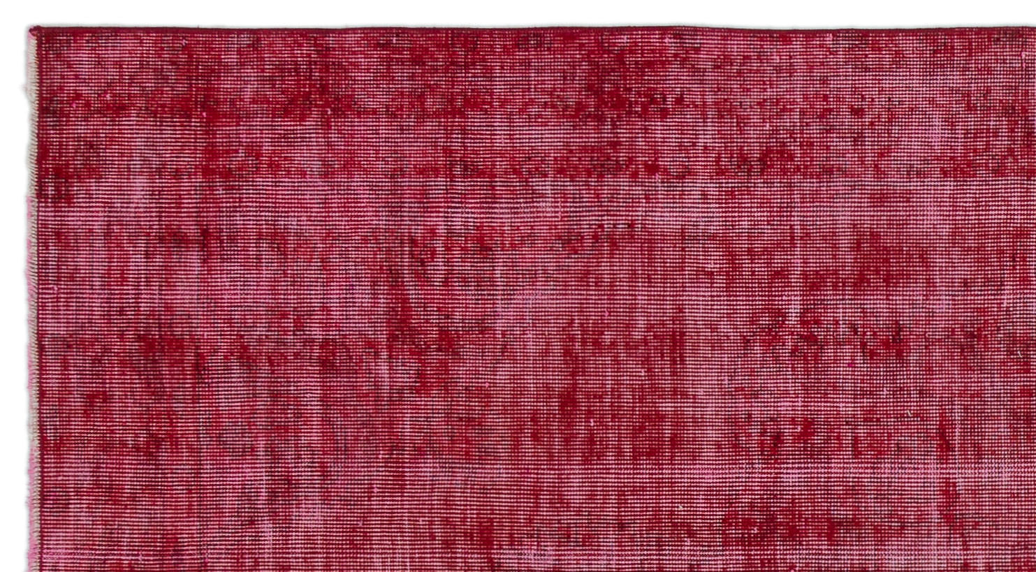 Atina Red Vintage Wool Handmade Area Rug 3'8" x 6'10"