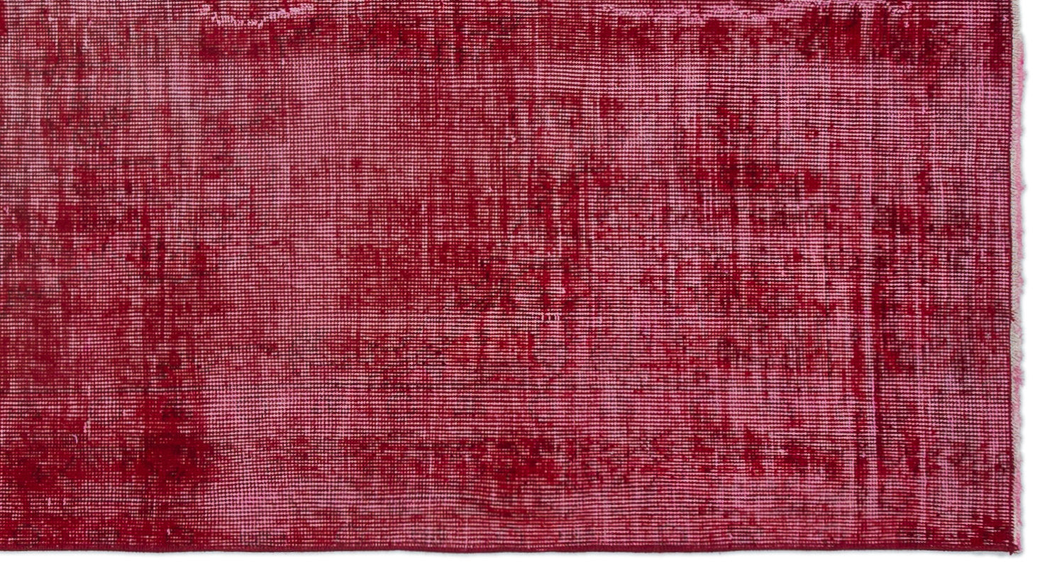 Atina Red Vintage Wool Handmade Area Rug 3'8" x 6'10"