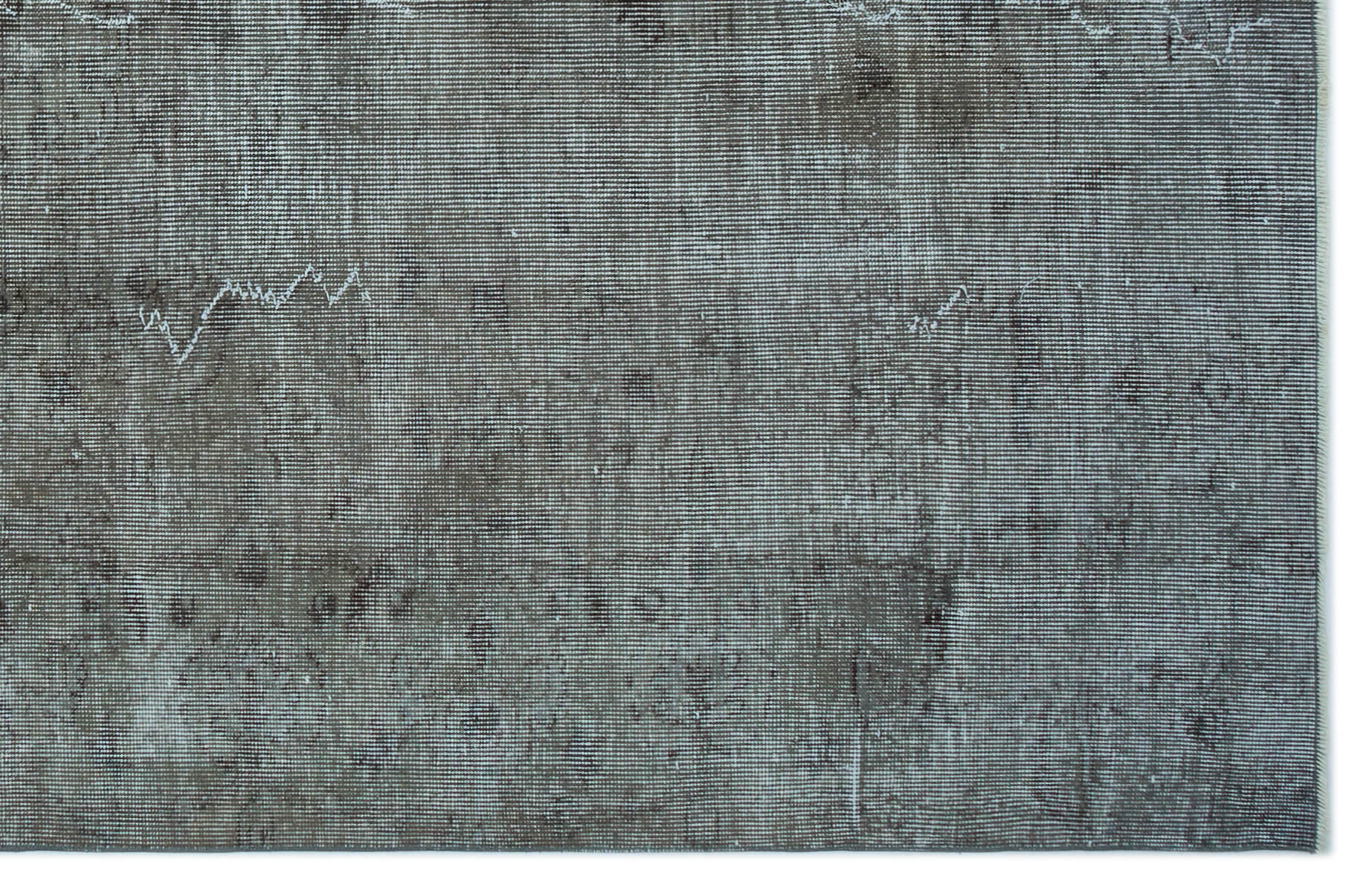 Atina Grey Vintage Wool Handmade Area Rug 5'7" x 8'8"