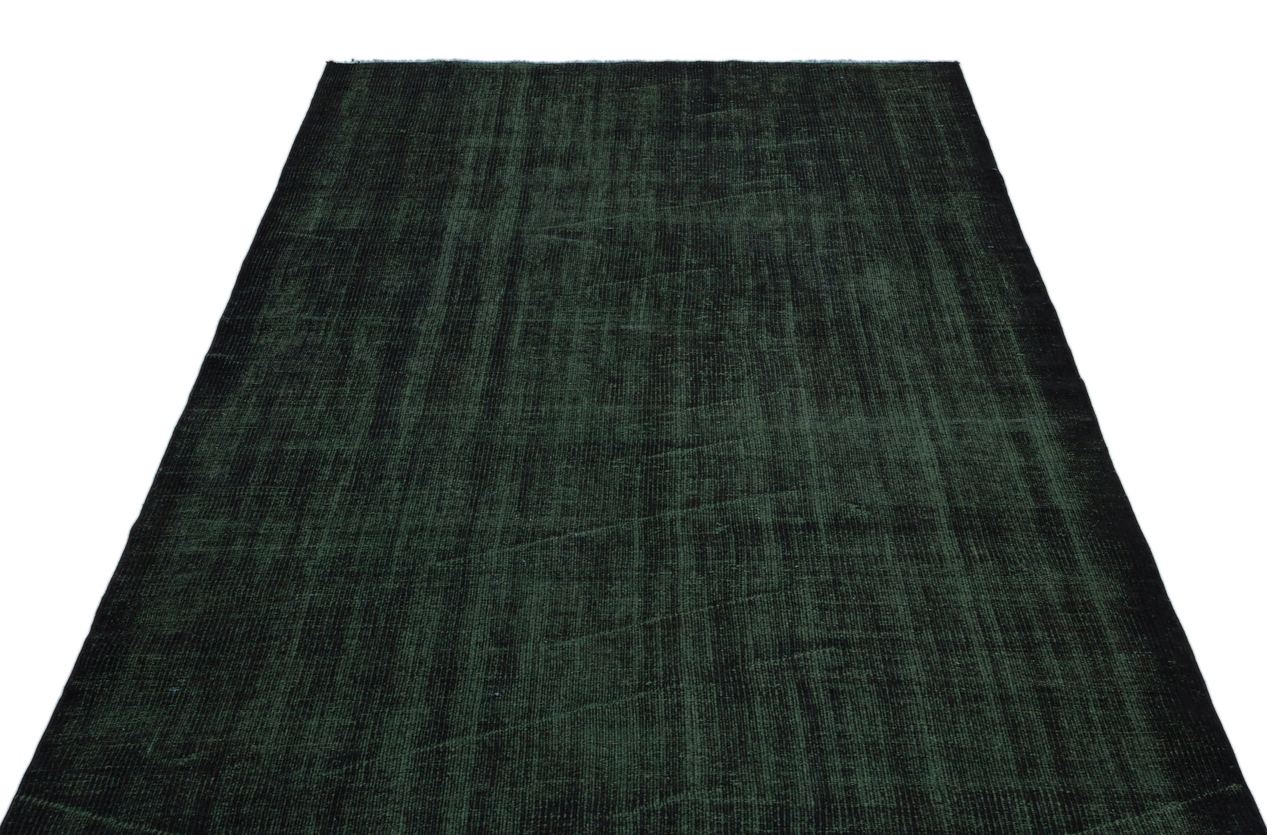 Atina Black Vintage Wool Handmade Area Rug 5'2" x 8'1"