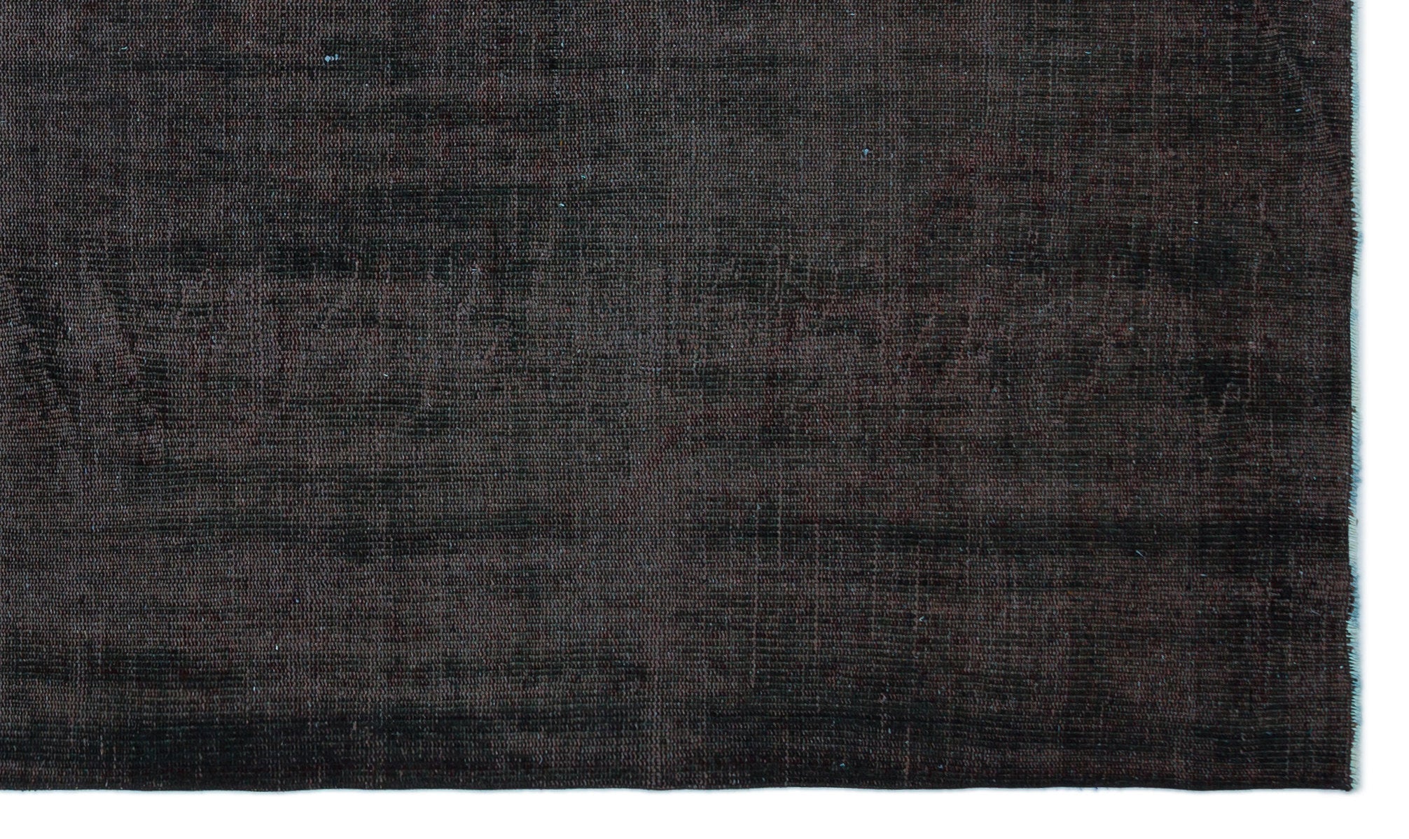 Atina Black Vintage Wool Handmade Area Rug 5'7" x 9'5"