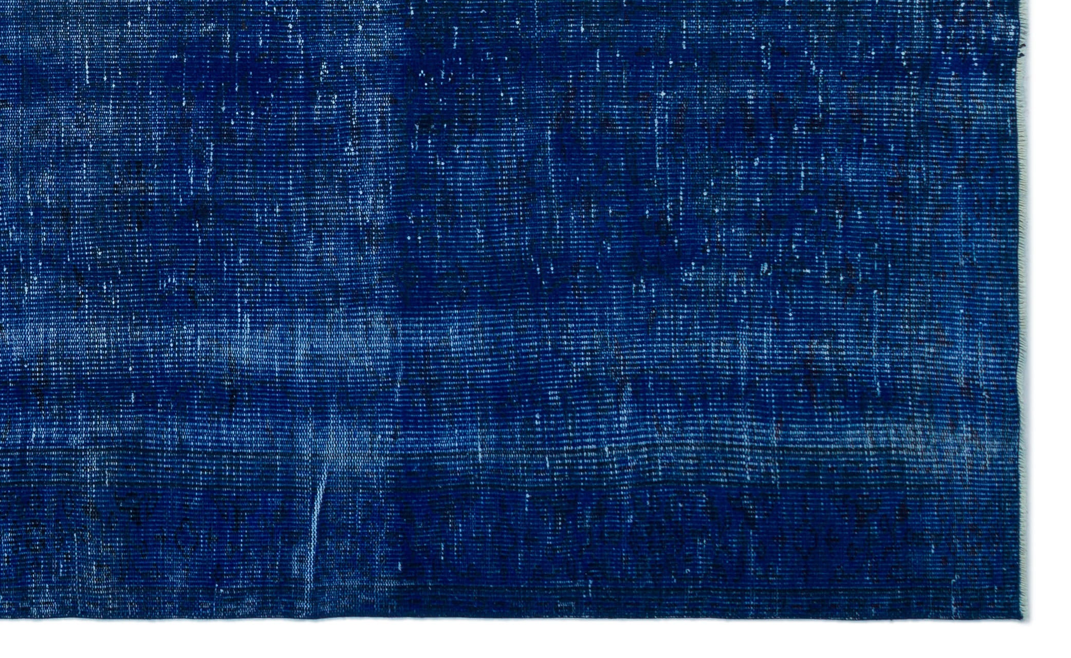 Atina Blue Vintage Wool Handmade Area Rug 5'10" x 9'7"
