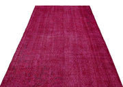 Atina Red Vintage Wool Handmade Area Rug 5'2" x 9'2"