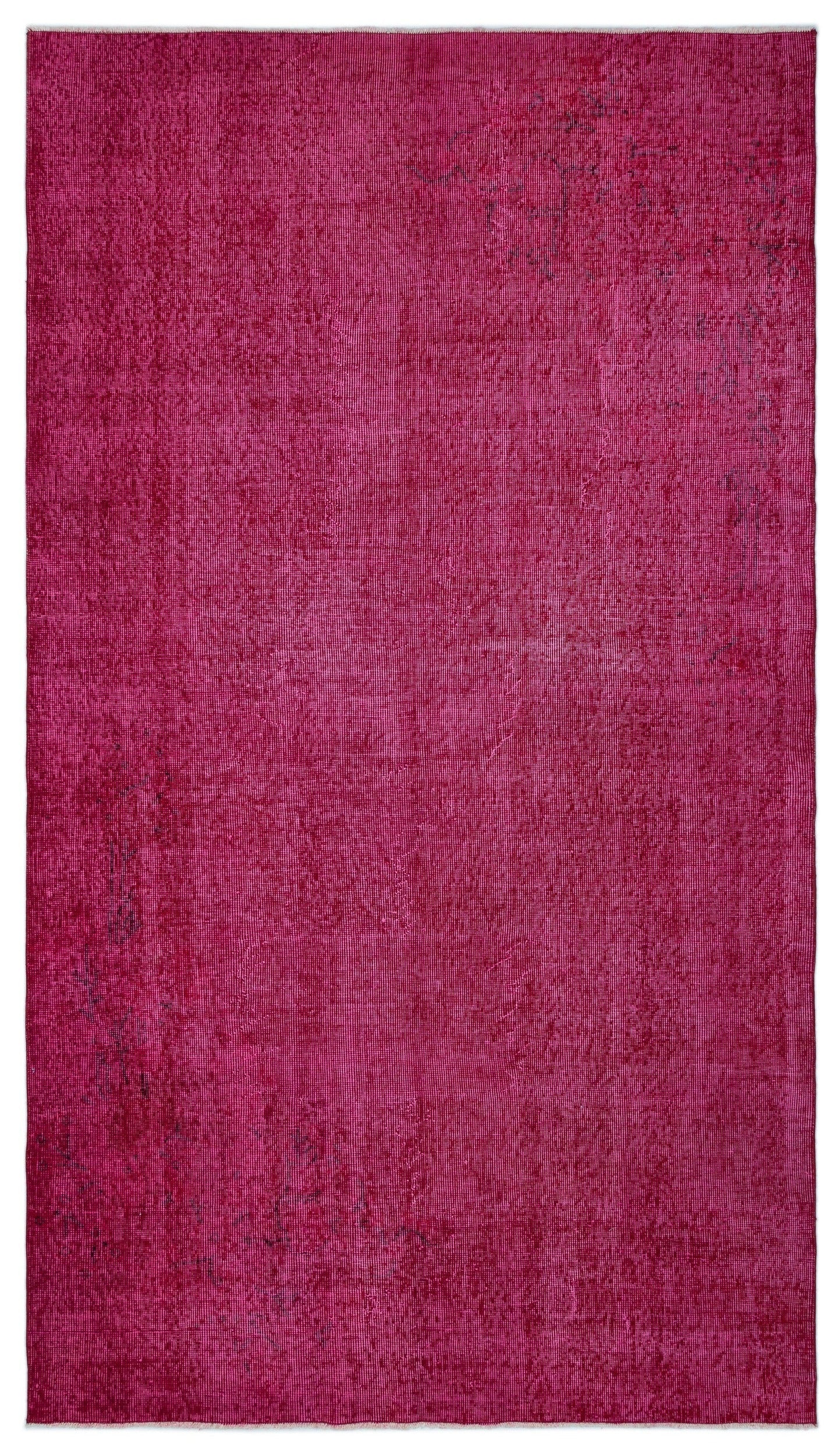 Atina Red Vintage Wool Handmade Area Rug 5'2" x 9'2"