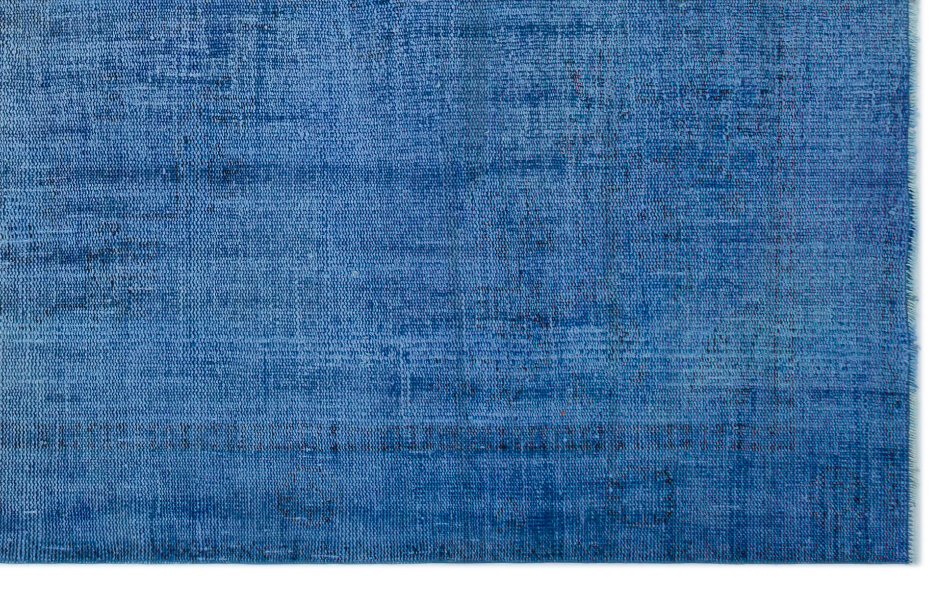 Atina Blue Vintage Wool Handmade Area Rug 5'9" x 8'11"