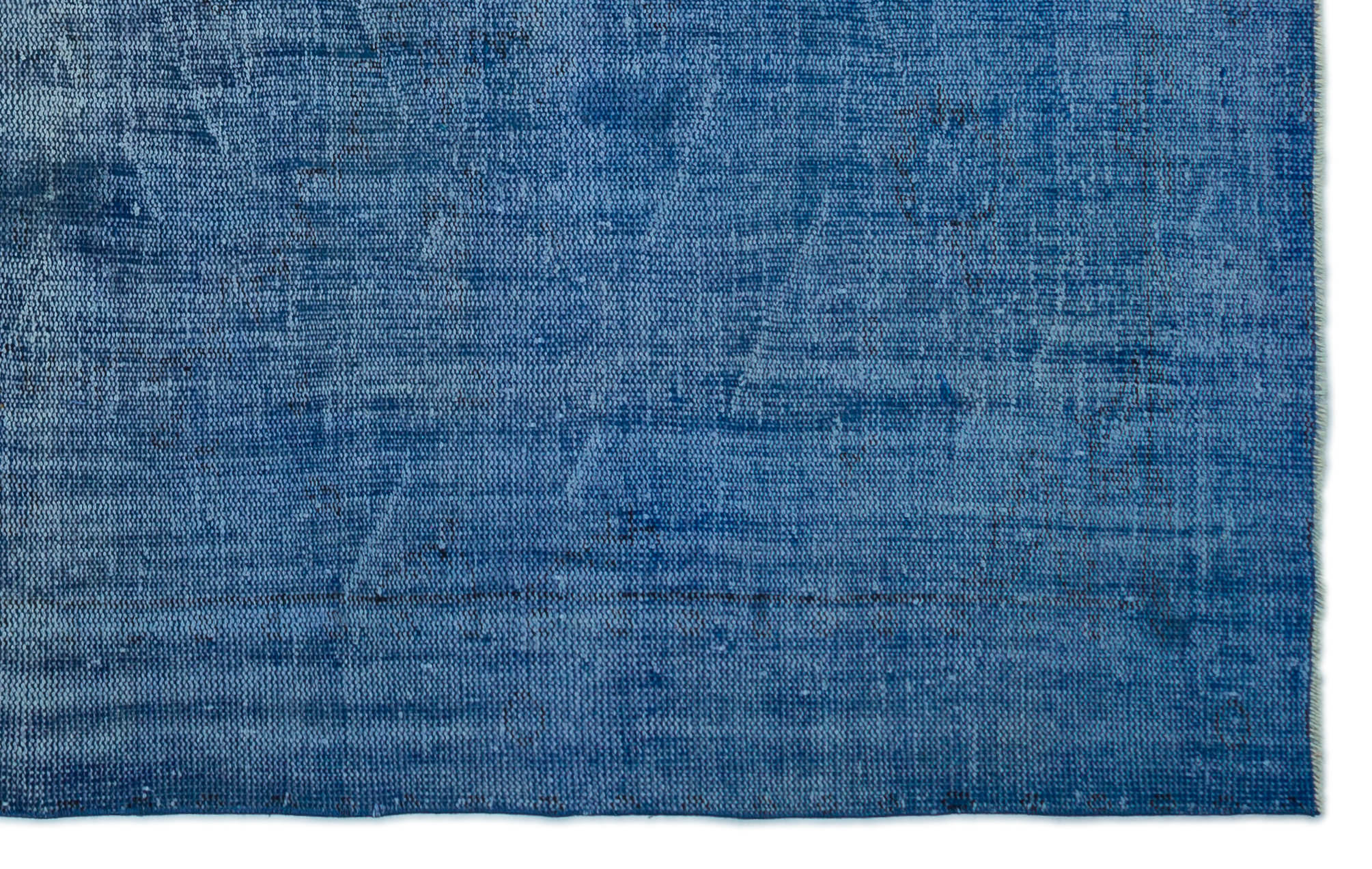 Atina Blue Vintage Wool Handmade Area Rug 5'9" x 9'4"