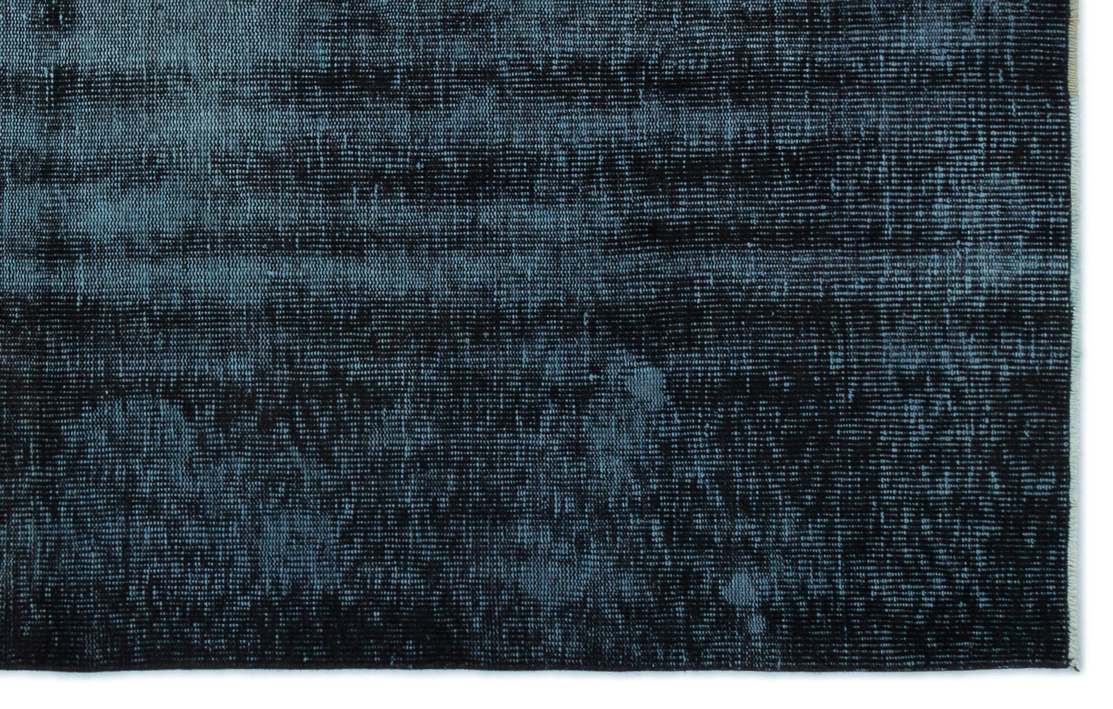 Atina Black Vintage Wool Handmade Area Rug 4'9" x 7'8"