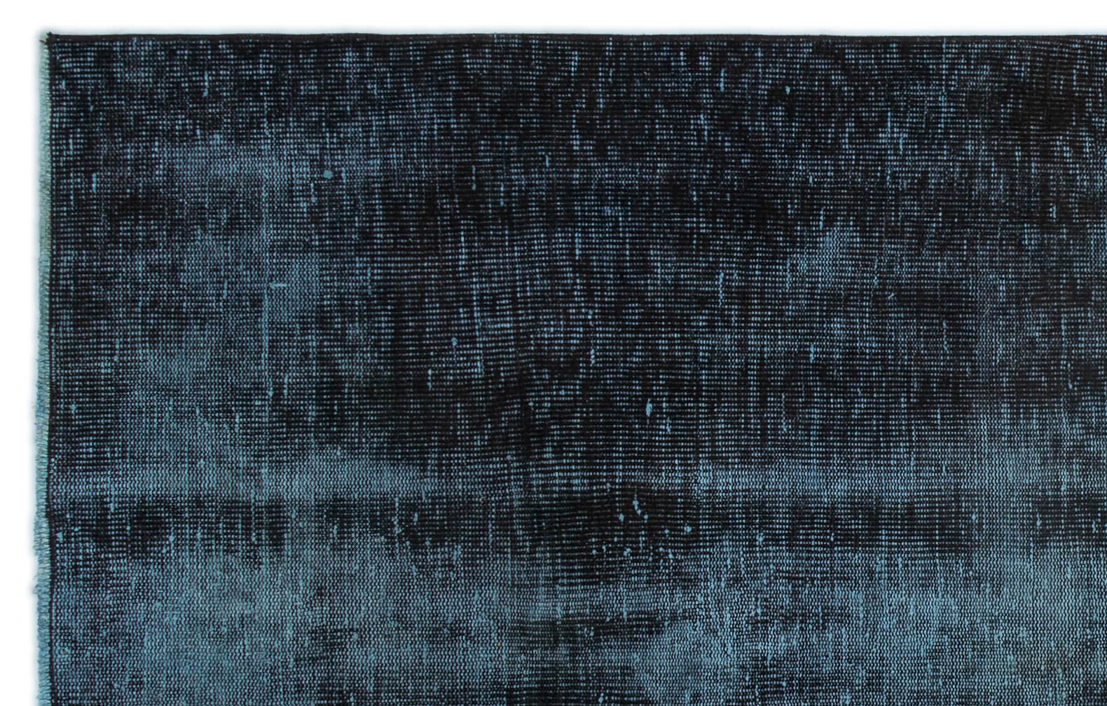 Atina Black Vintage Wool Handmade Area Rug 4'9" x 7'8"