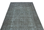 Atina Green Vintage Wool Handmade Area Rug 4'10" x 7'9"
