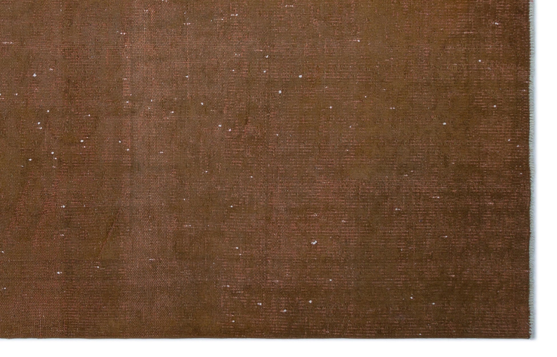 Atina Brown Vintage Wool Handmade Area Rug 5'10" x 9'1"
