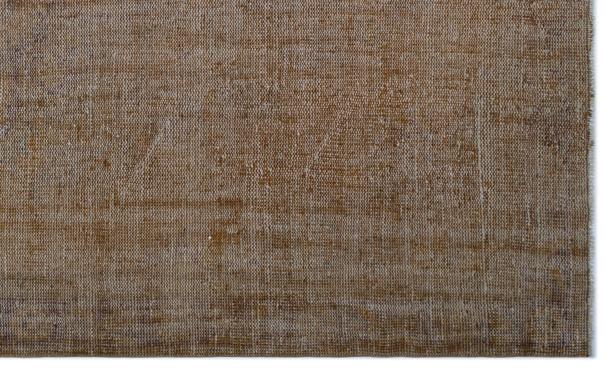 Atina Brown Vintage Wool Handmade Area Rug 6'1" x 9'11"