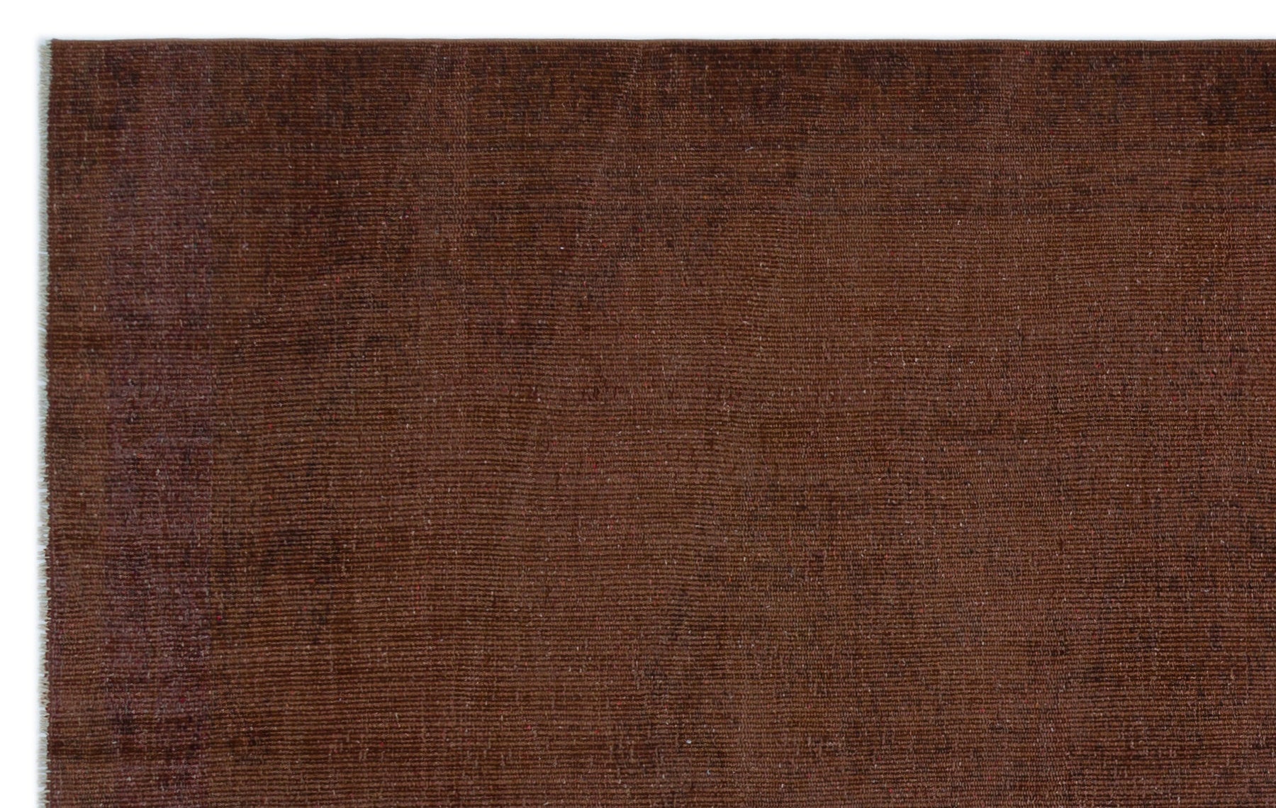 Atina Brown Vintage Wool Handmade Area Rug 5'3" x 8'5"