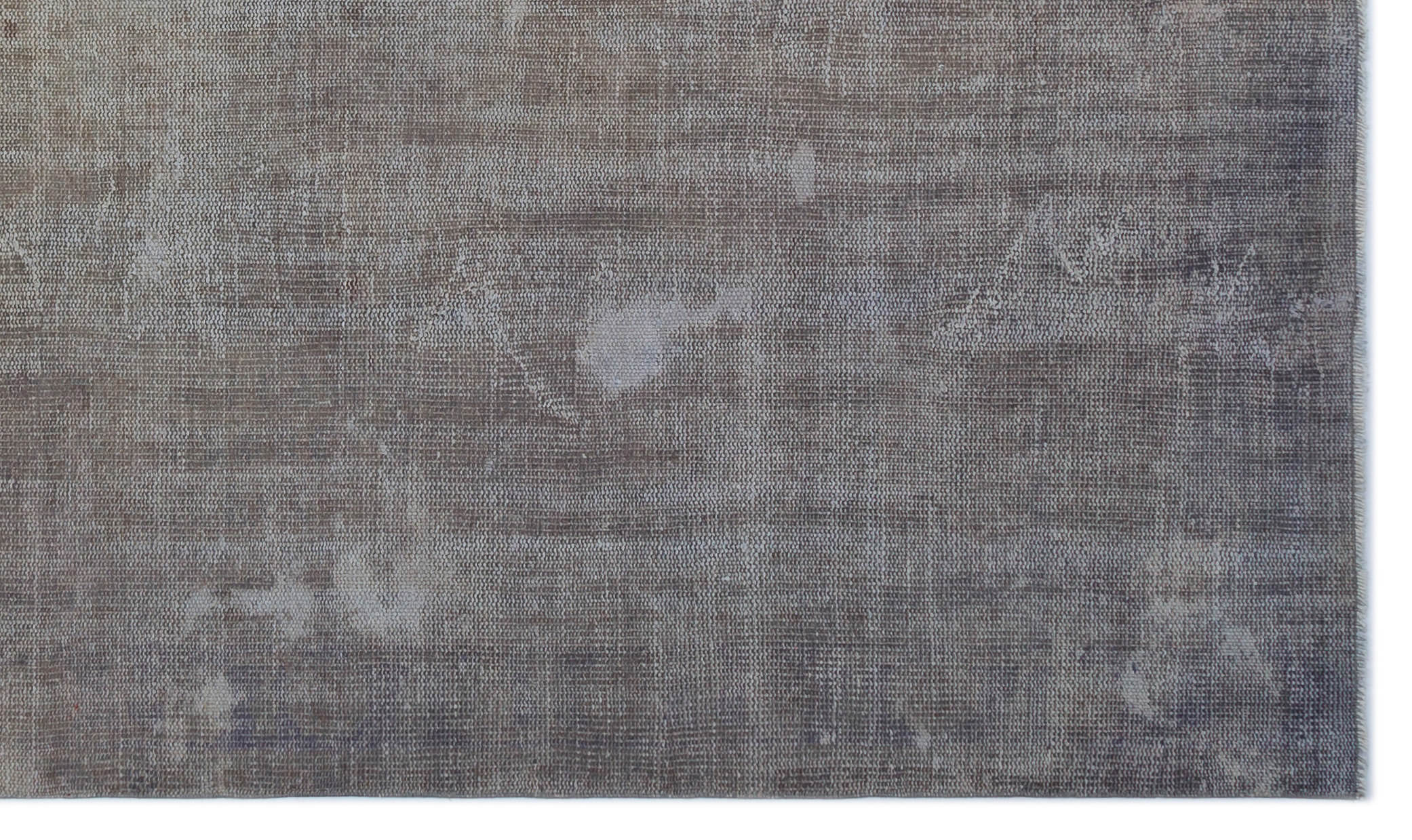 Atina Grey Vintage Wool Handmade Area Rug 5'10" x 9'4"