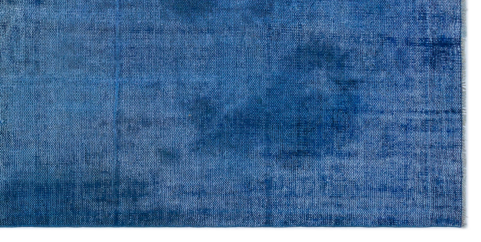 Atina Blue Vintage Wool Handmade Area Rug 4'3" x 8'9"