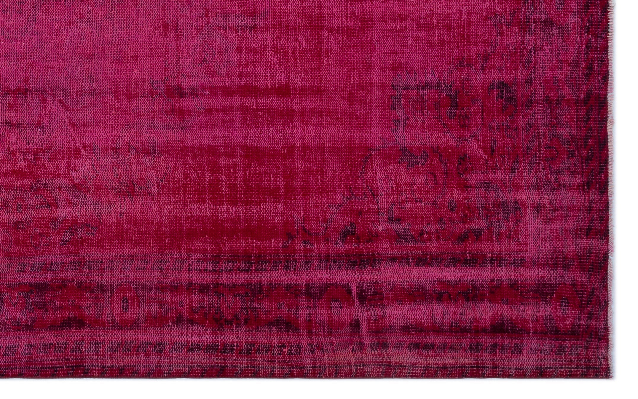 Atina Red Vintage Wool Handmade Area Rug 5'5" x 10'0"