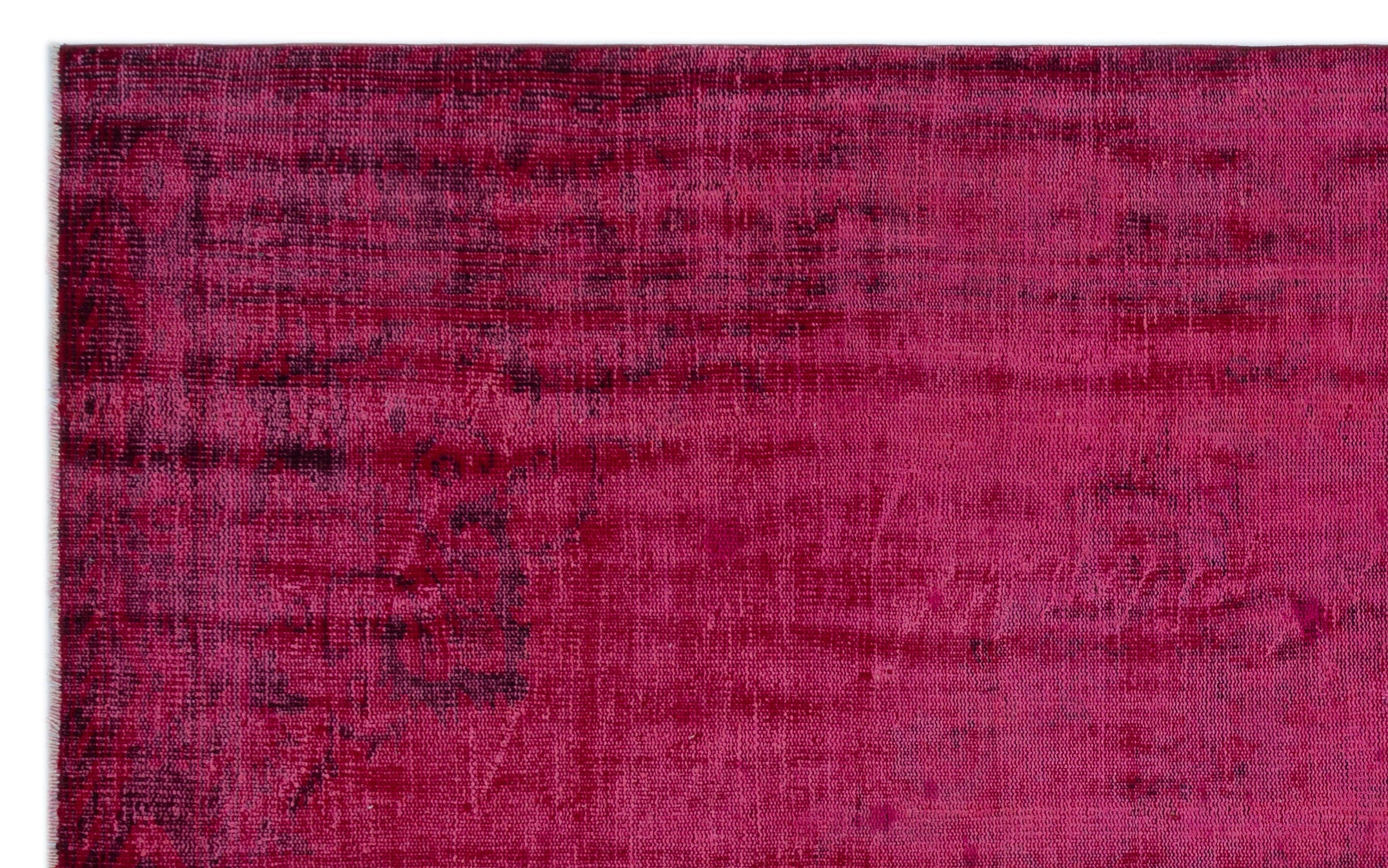 Atina Red Vintage Wool Handmade Area Rug 5'5" x 10'0"