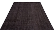 Atina Black Vintage Wool Handmade Area Rug 5'10" x 9'0"