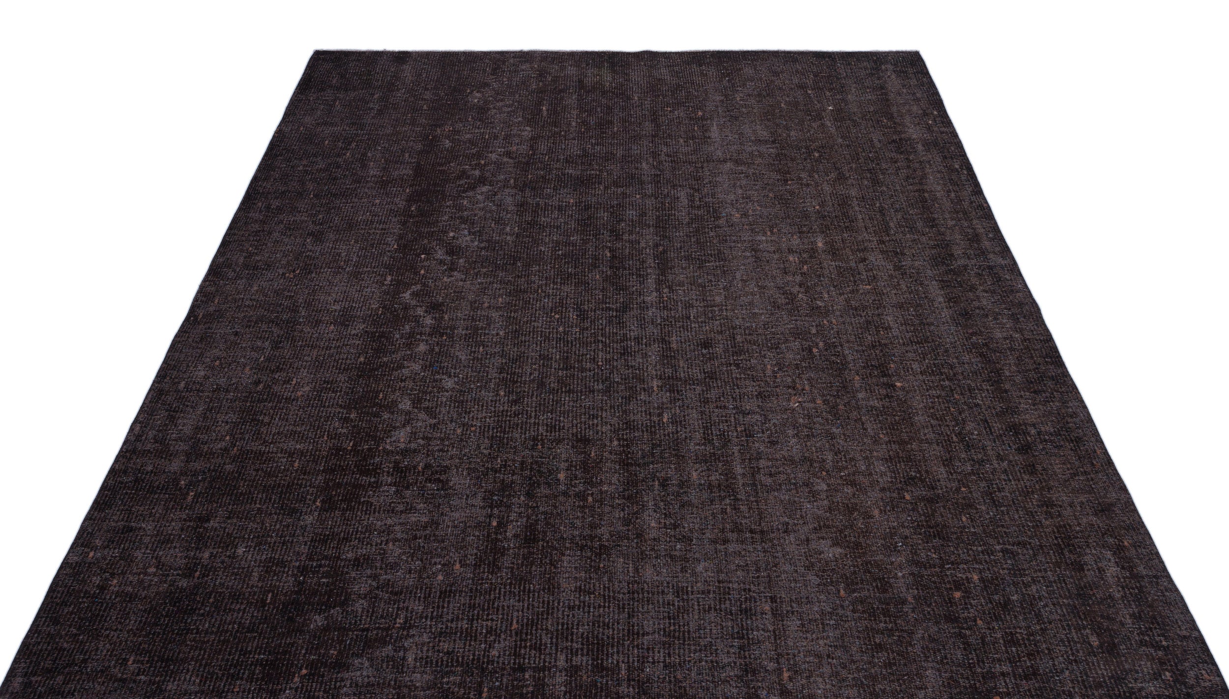 Atina Black Vintage Wool Handmade Area Rug 5'10" x 9'0"
