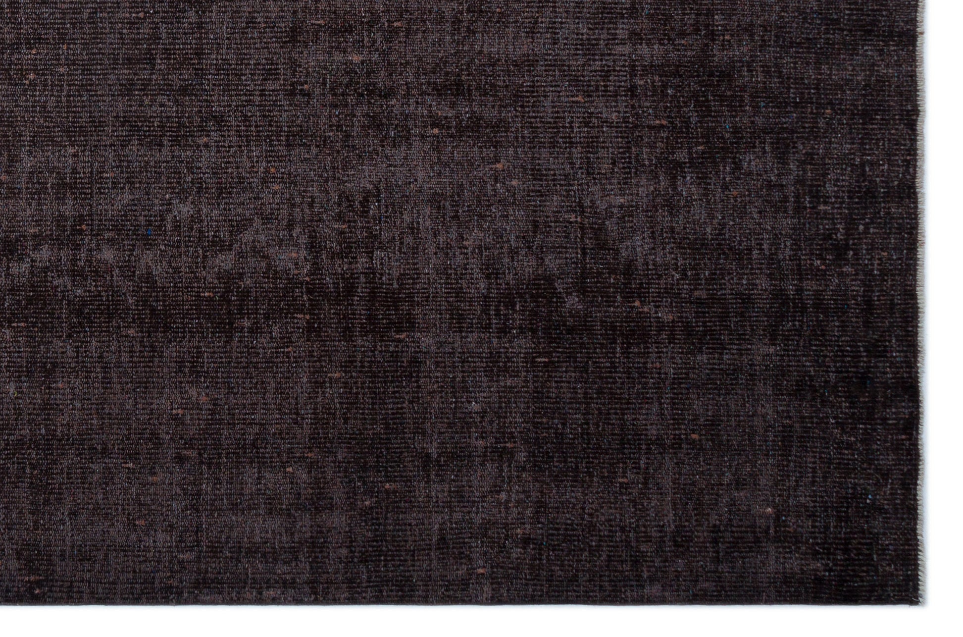 Atina Black Vintage Wool Handmade Area Rug 5'10" x 9'0"
