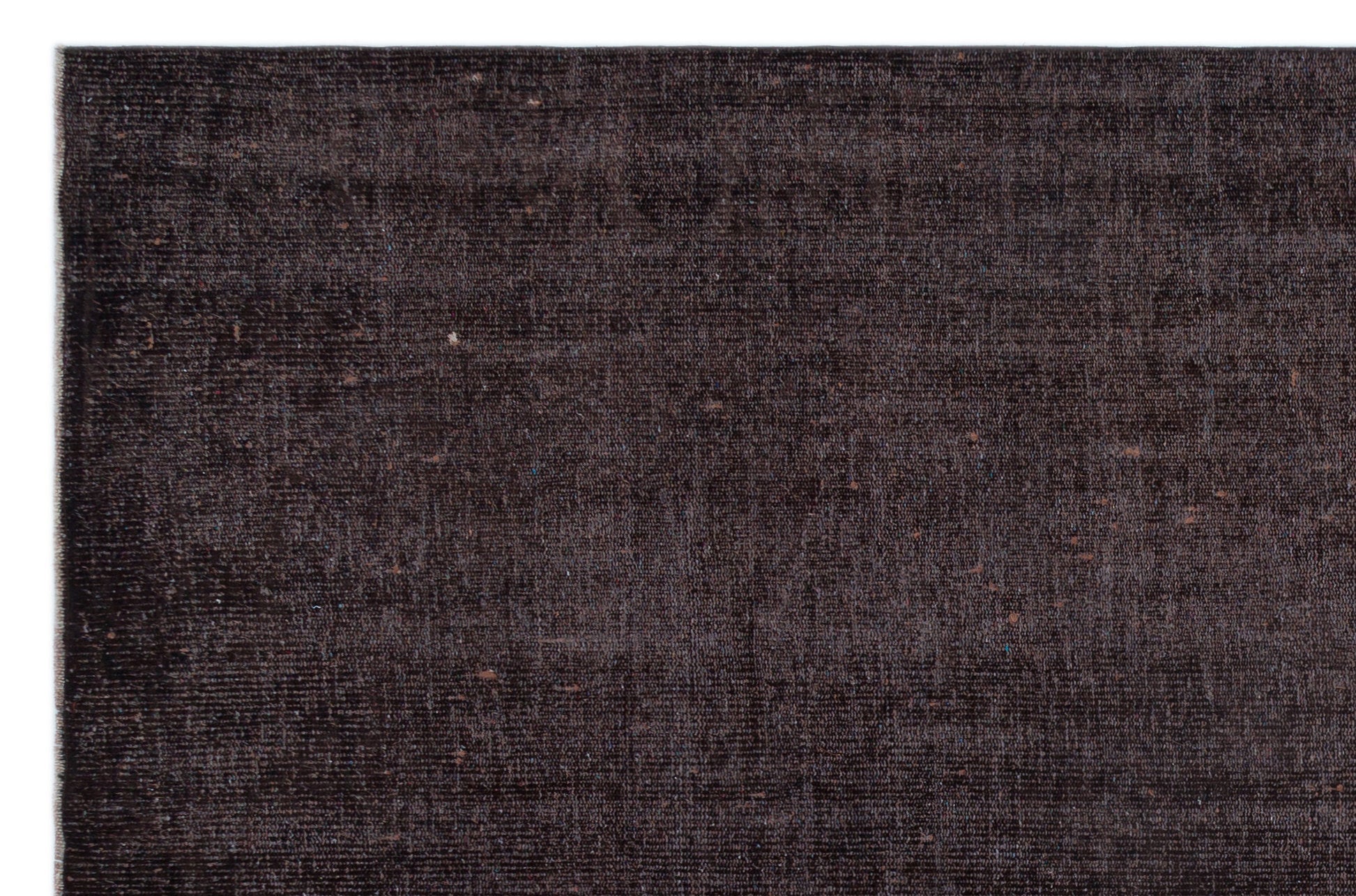 Atina Black Vintage Wool Handmade Area Rug 5'10" x 9'0"