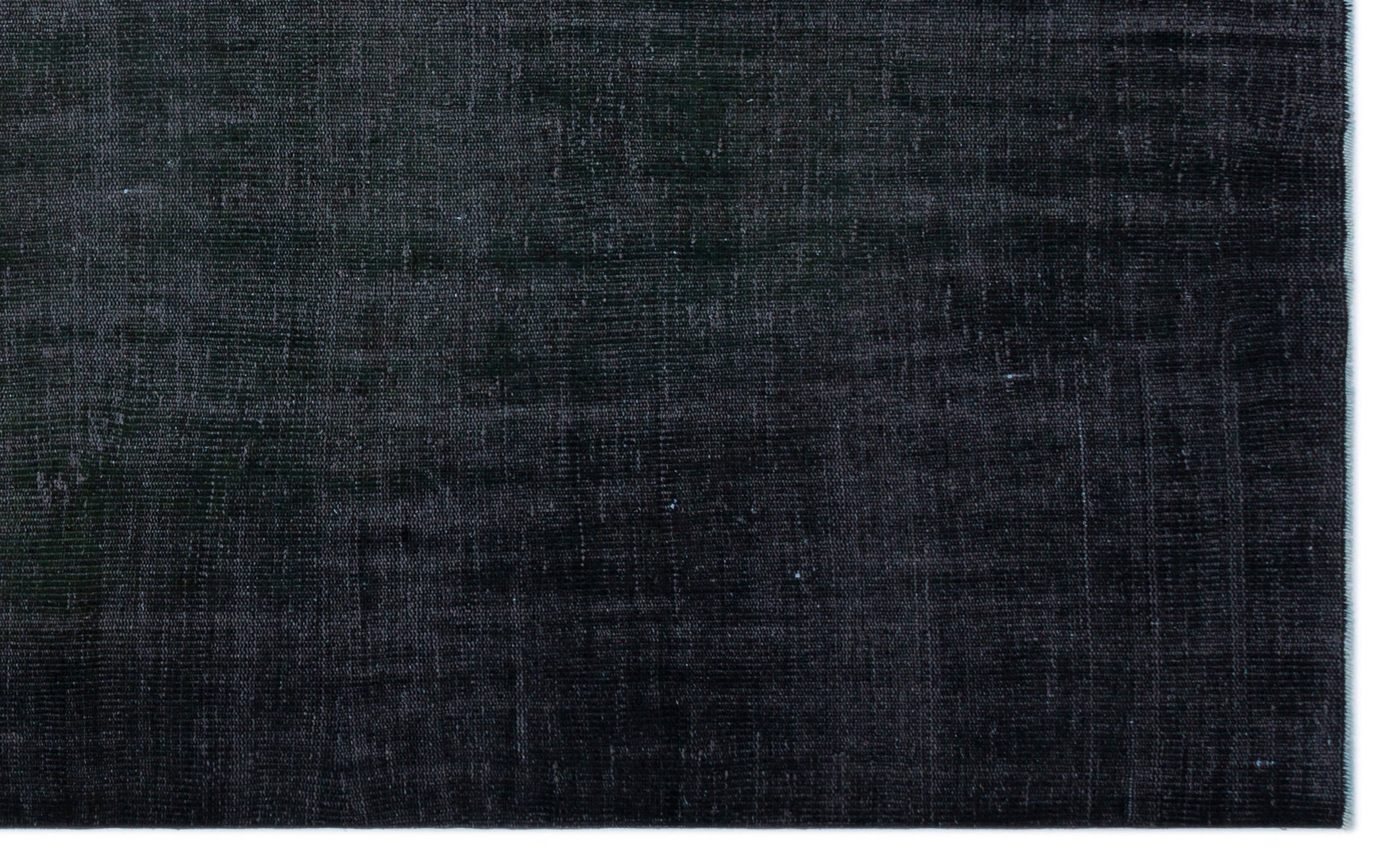 Atina Black Vintage Wool Handmade Area Rug 6'3" x 9'10"
