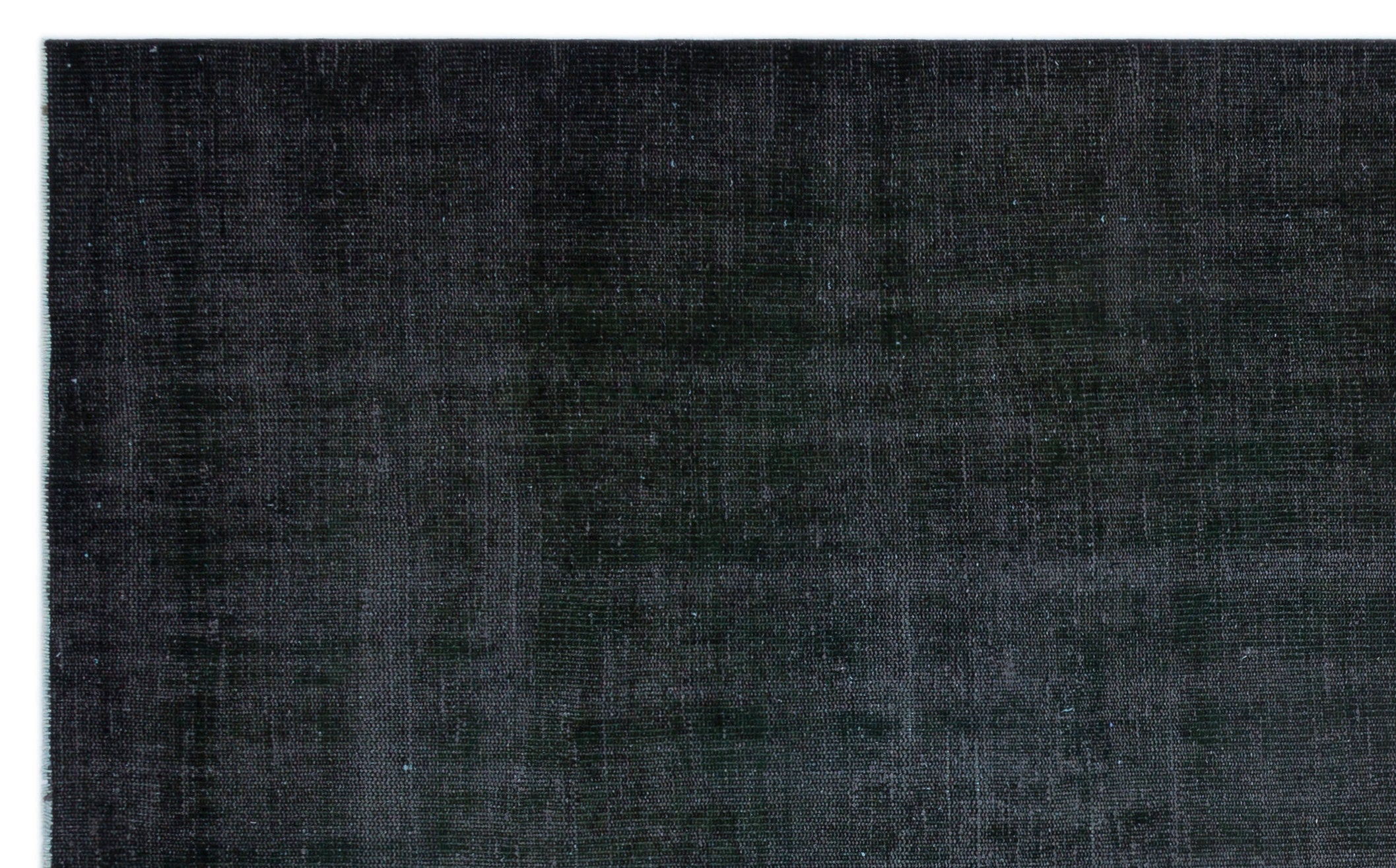 Atina Black Vintage Wool Handmade Area Rug 6'3" x 9'10"