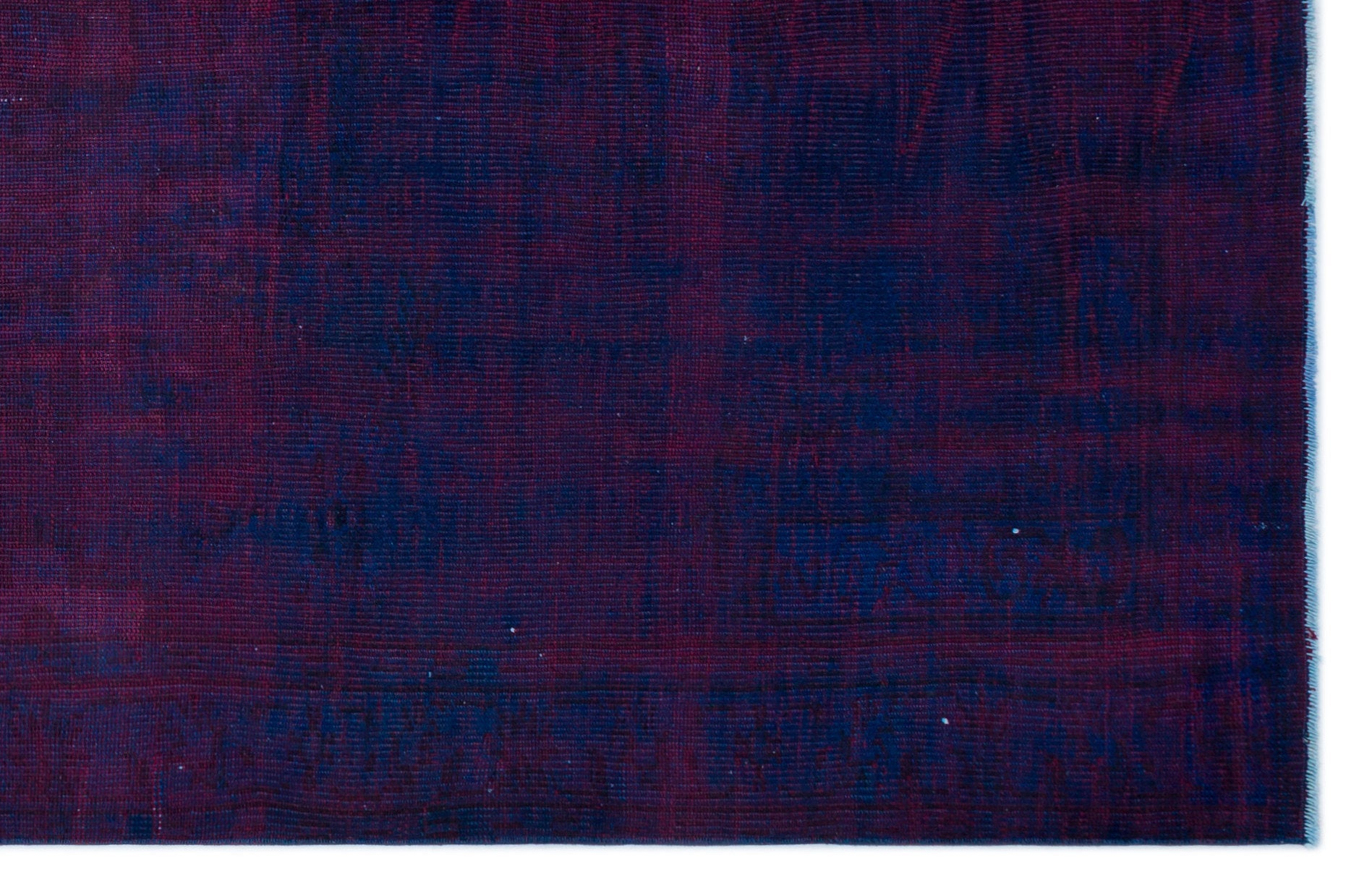 Atina Blue Vintage Wool Handmade Area Rug 5'11" x 8'10"