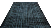 Atina Black Vintage Wool Handmade Area Rug 6'4" x 8'9"