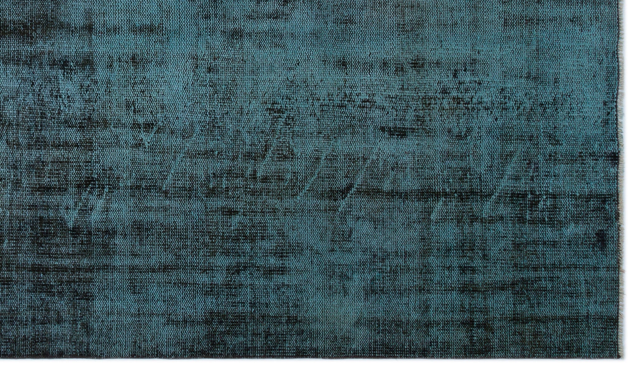 Atina Turquoise Vintage Wool Handmade Area Rug 5'7" x 9'8"