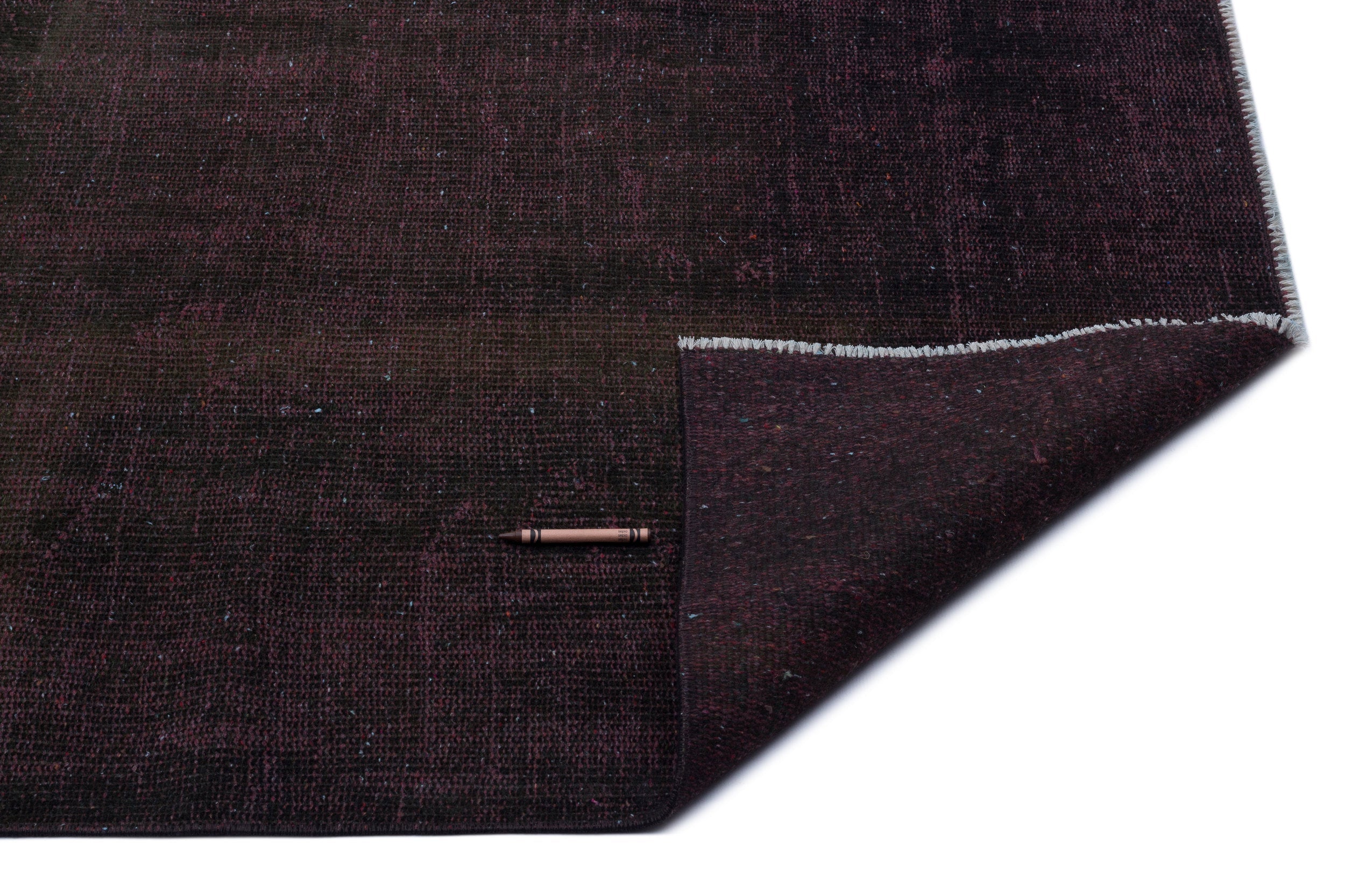 Atina Black Vintage Wool Handmade Area Rug 5'3" x 9'0"