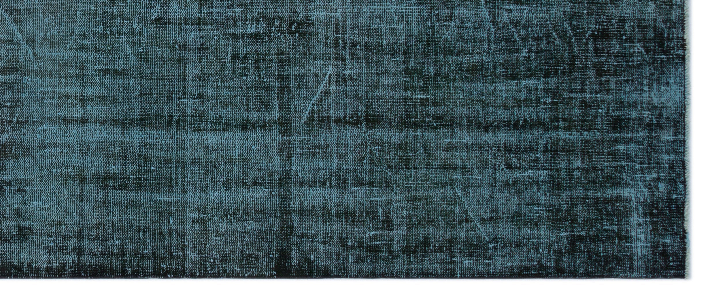 Atina Turquoise Vintage Wool Handmade Area Rug 6'1" x 9'1"