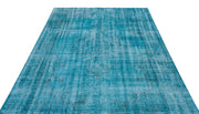 Atina Turquoise Vintage Wool Handmade Area Rug 6'0" x 9'2"