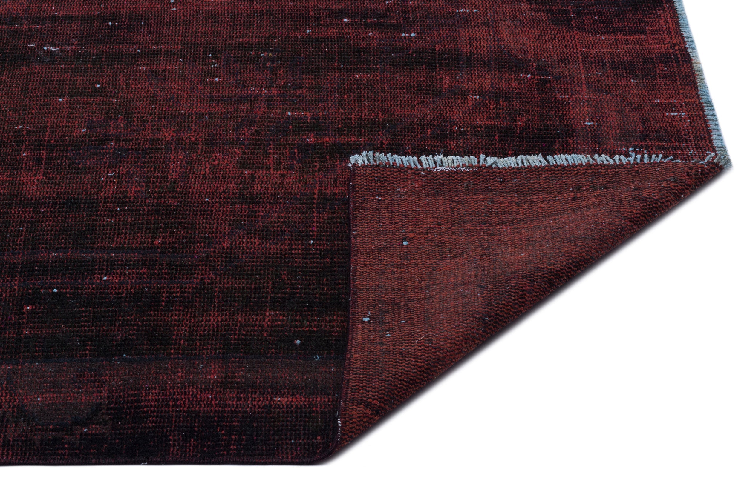 Atina Red Vintage Wool Handmade Area Rug 5'5" x 9'2"