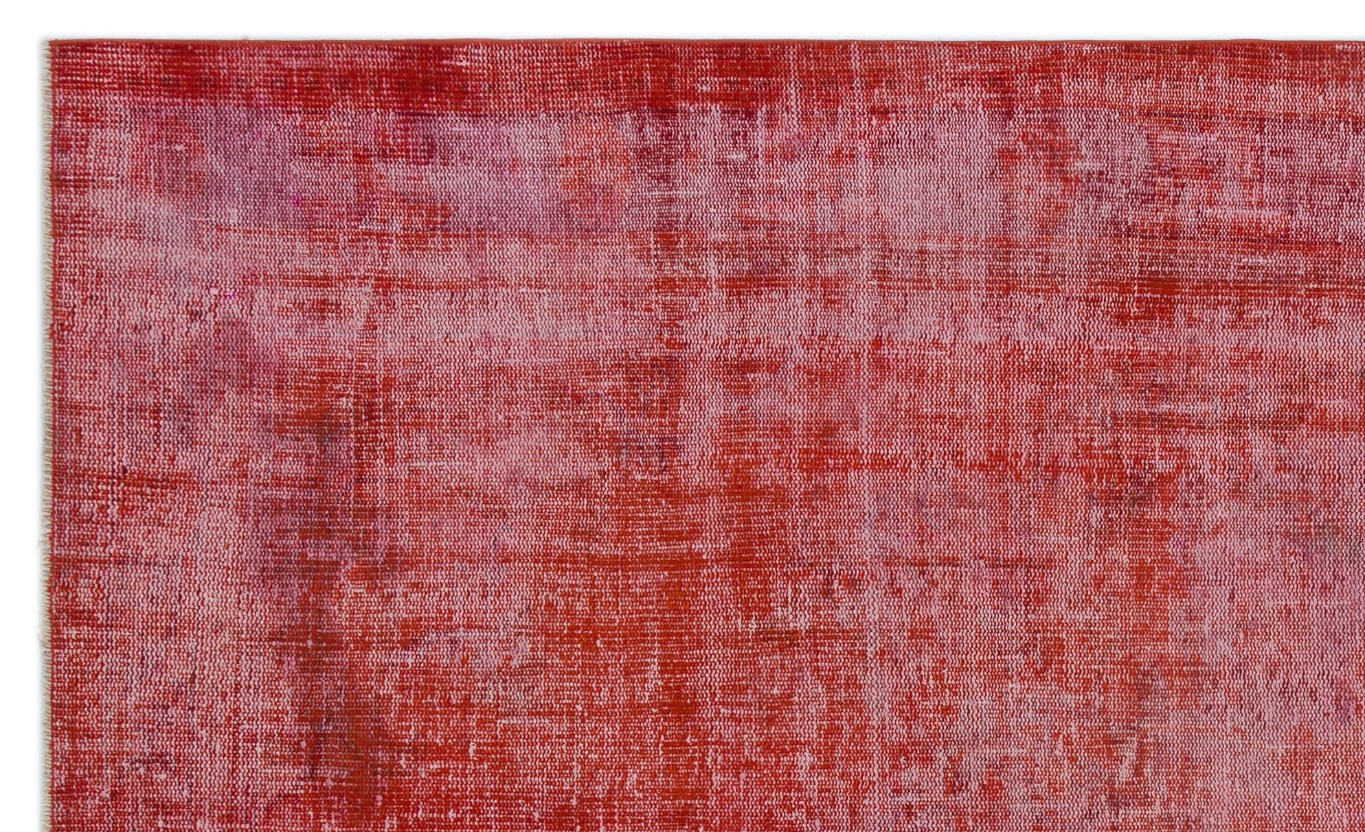 Atina Red Vintage Wool Handmade Area Rug 5'9" x 9'2"