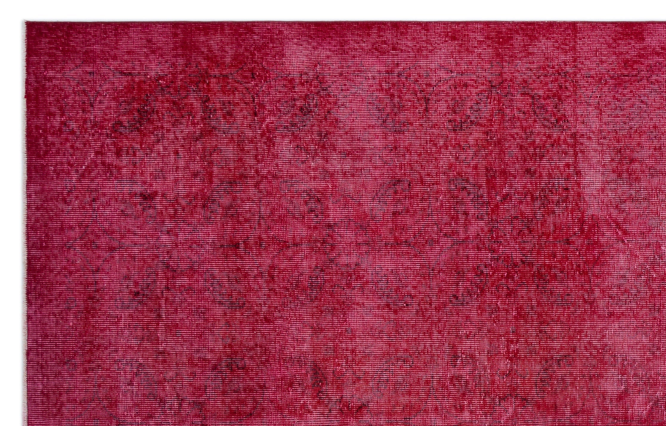 Atina Red Vintage Wool Handmade Area Rug 6'9" x 10'4"