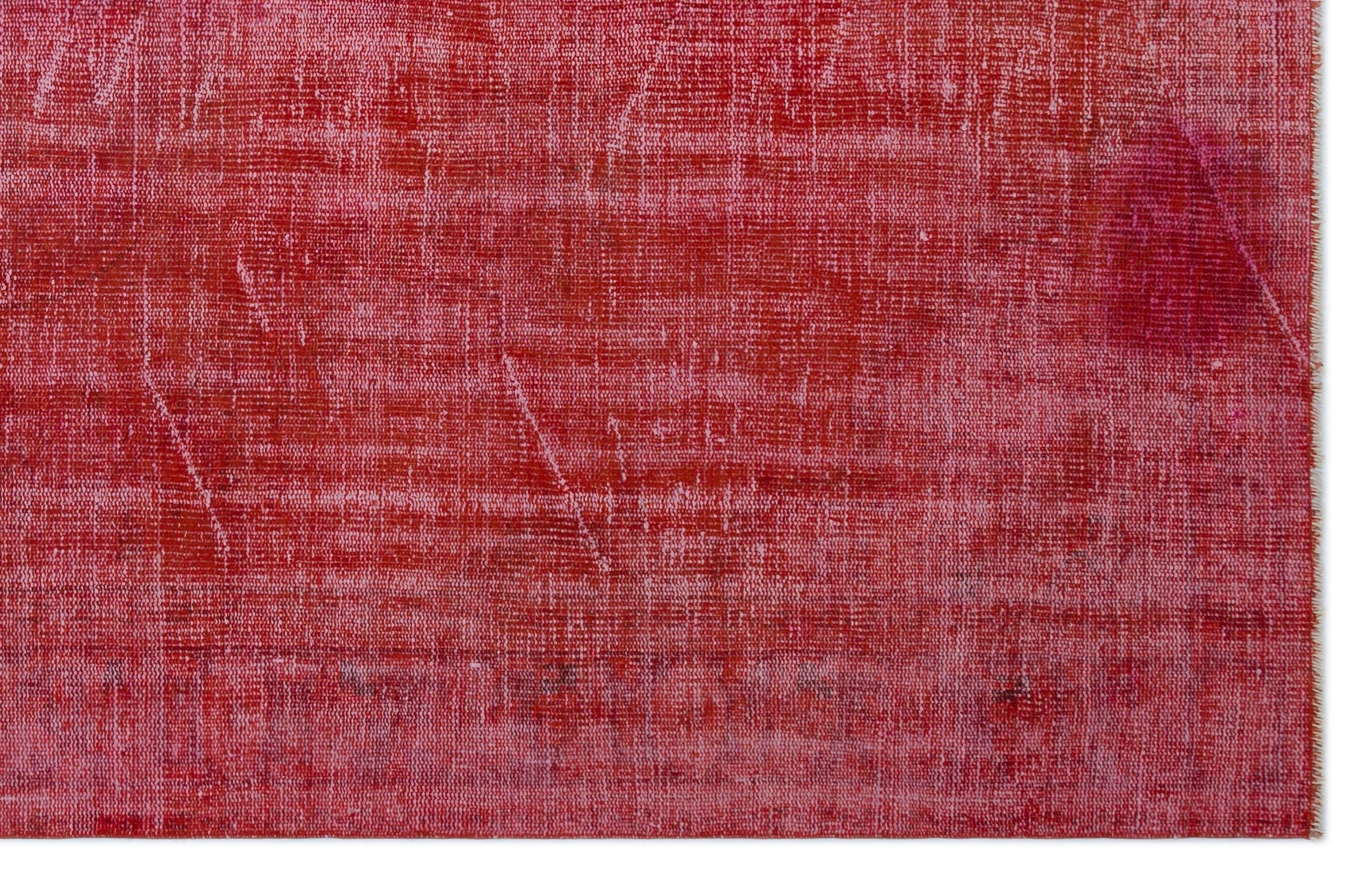 Atina Red Vintage Wool Handmade Area Rug 5'9" x 9'7"