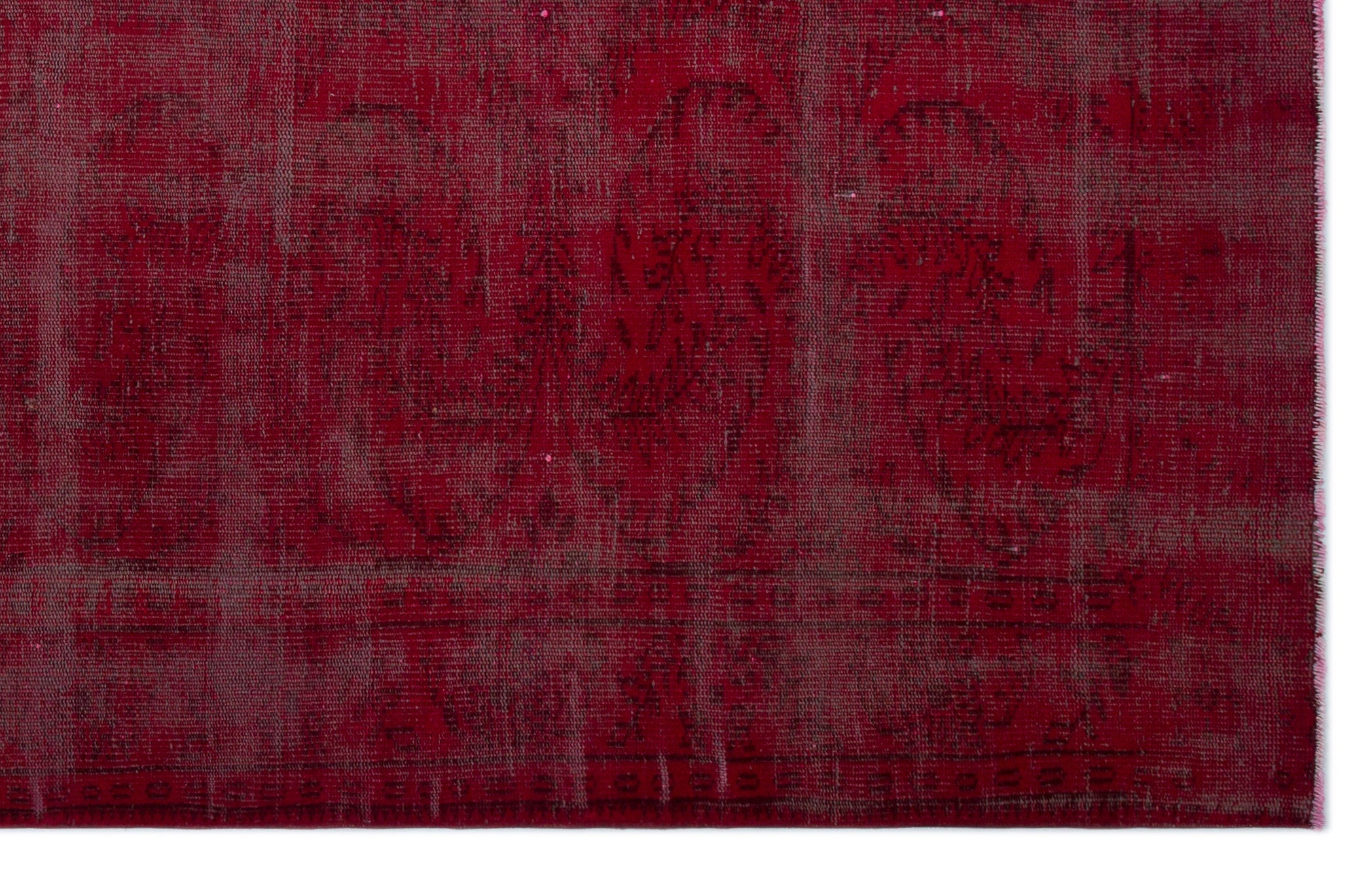 Atina Red Vintage Wool Handmade Area Rug 6'0" x 9'10"